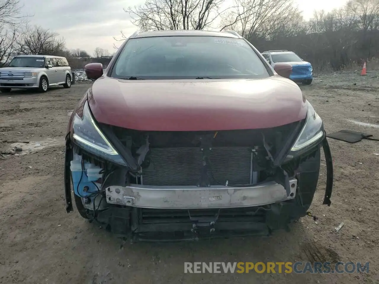 5 fotografías del automóvil dañado 5N1AZ2MS6KN116807 NISSAN MURANO 2019