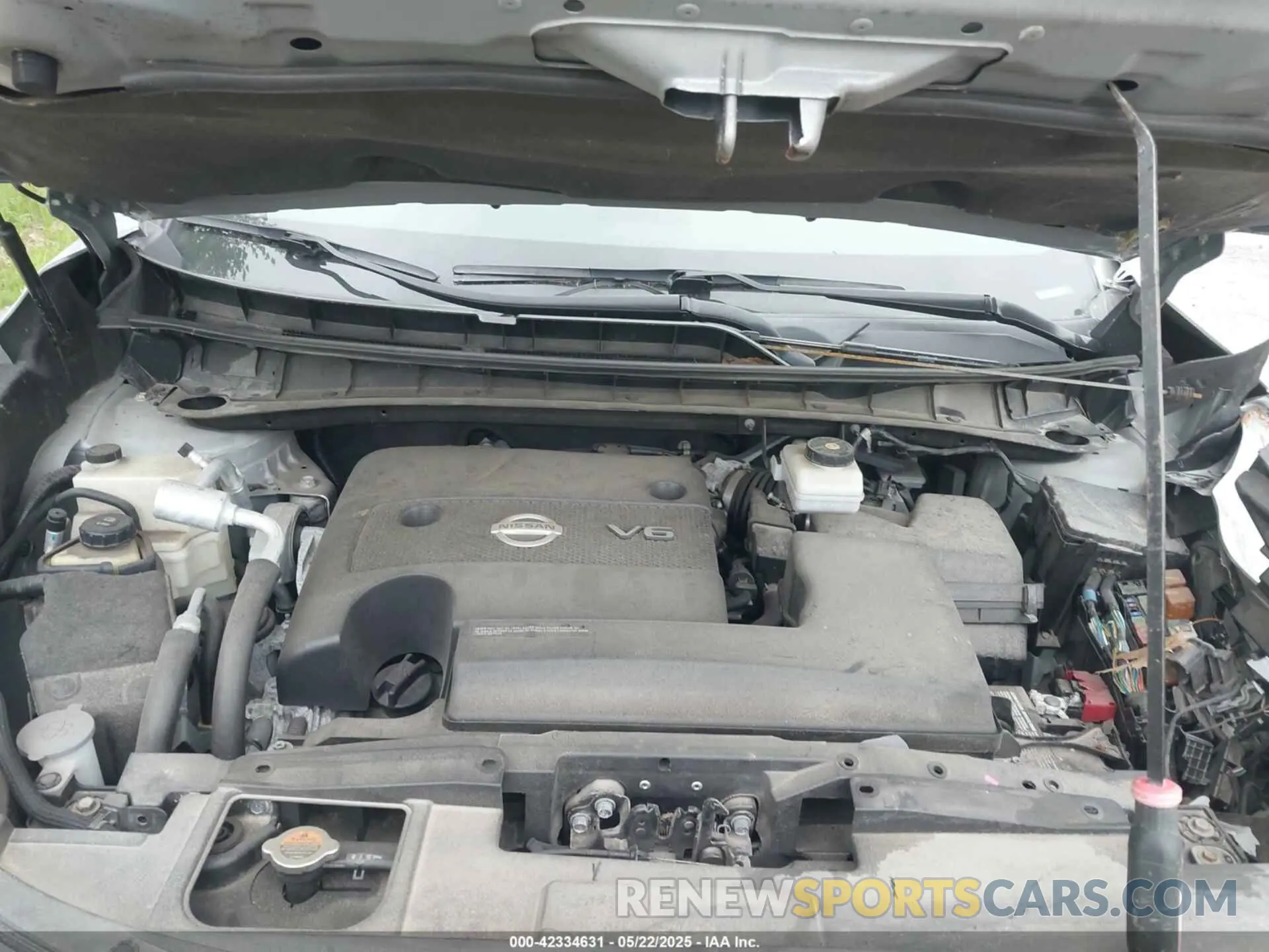 10 fotografías del automóvil dañado 5N1AZ2MS6KN156093 NISSAN MURANO 2019
