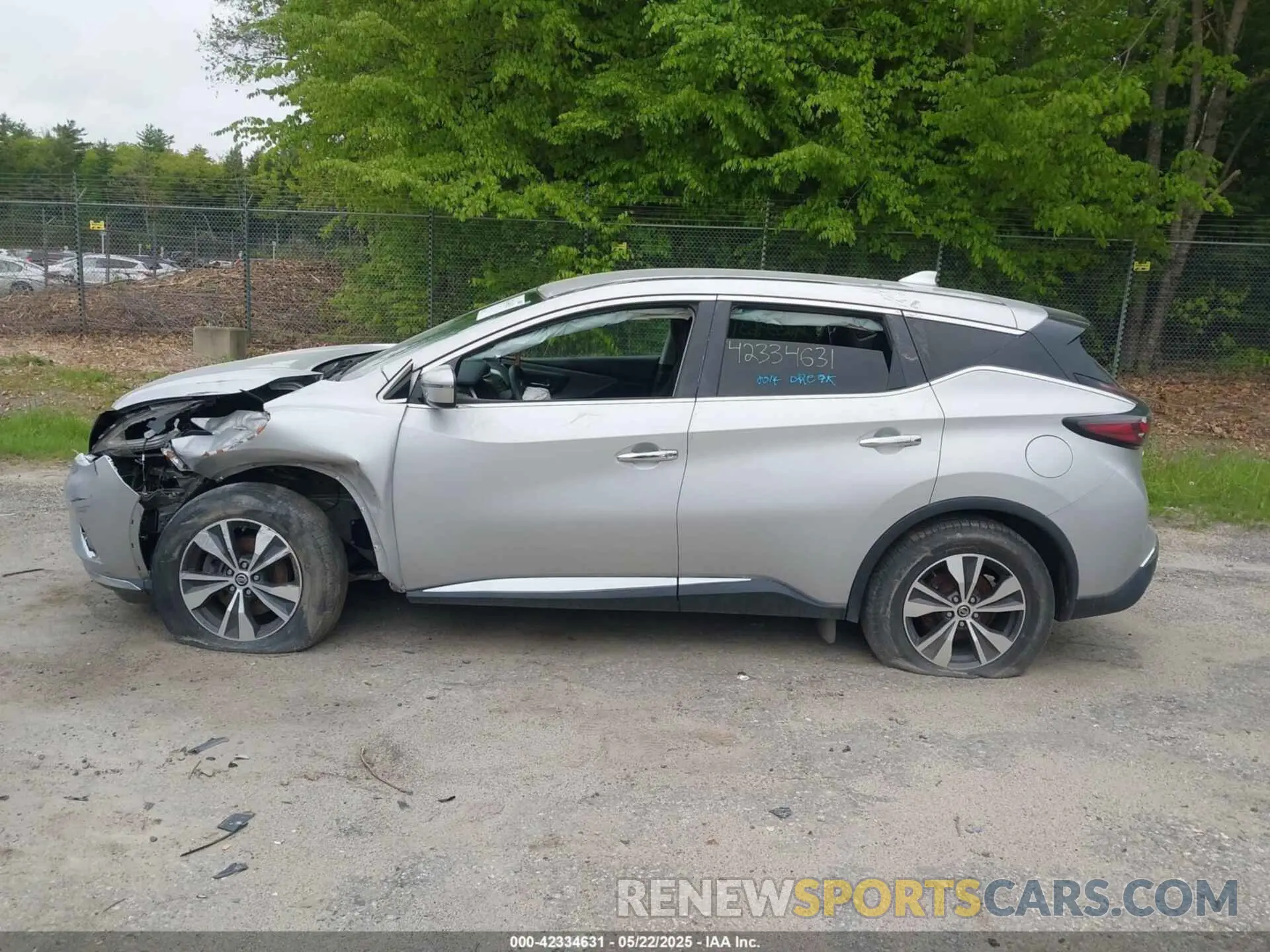 13 fotografías del automóvil dañado 5N1AZ2MS6KN156093 NISSAN MURANO 2019