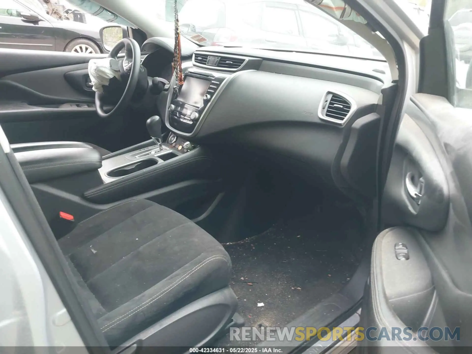 5 fotografías del automóvil dañado 5N1AZ2MS6KN156093 NISSAN MURANO 2019
