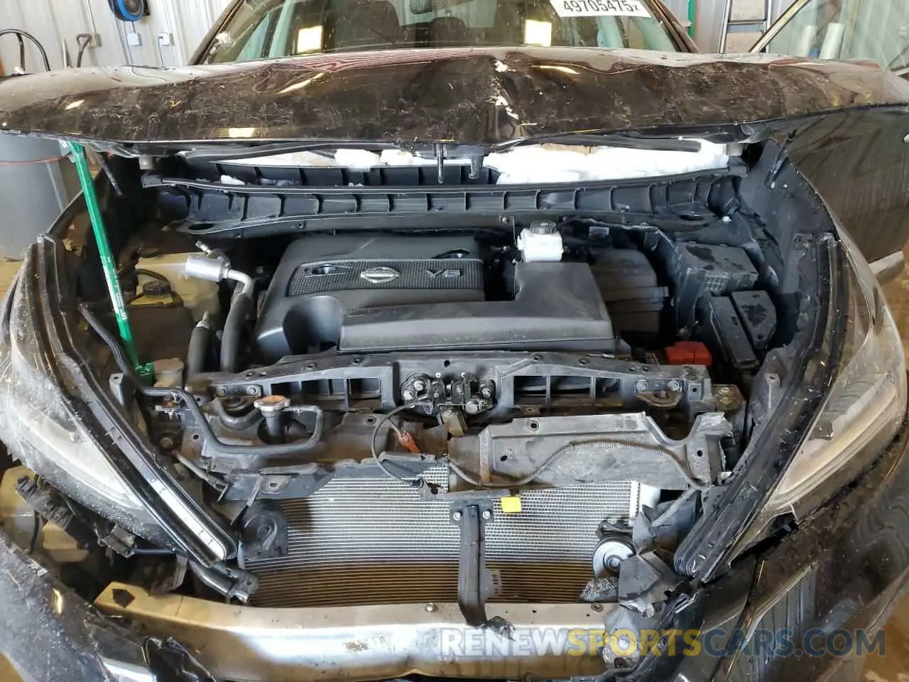 11 fotografías del automóvil dañado 5N1AZ2MS7KN123166 NISSAN MURANO 2019