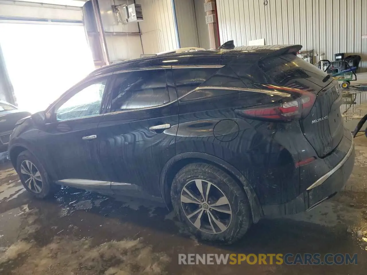 2 fotografías del automóvil dañado 5N1AZ2MS7KN123166 NISSAN MURANO 2019
