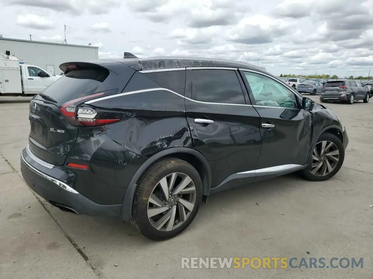 3 fotografías del automóvil dañado 5N1AZ2MS7KN131509 NISSAN MURANO 2019