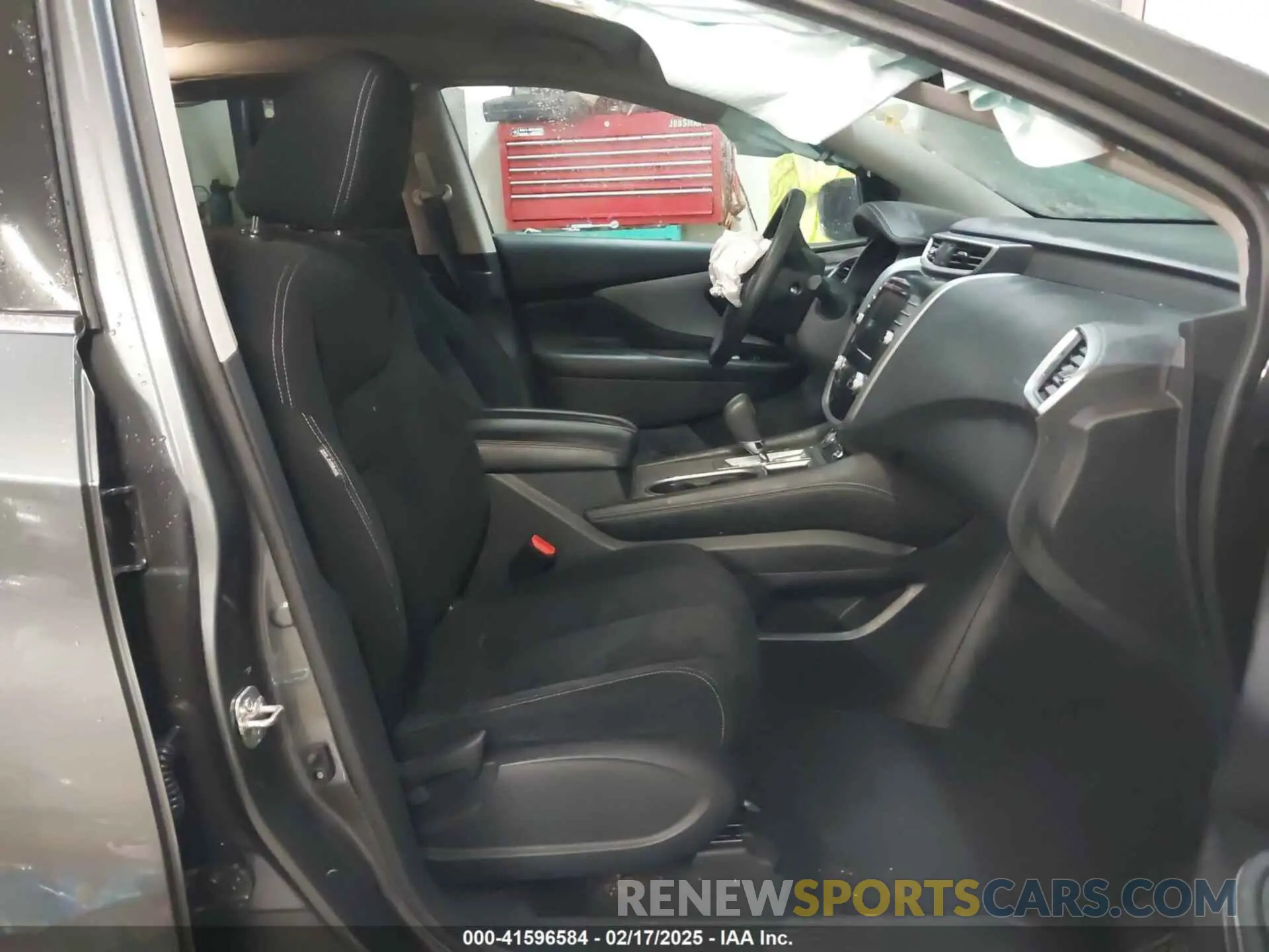 5 fotografías del automóvil dañado 5N1AZ2MS8KN119997 NISSAN MURANO 2019
