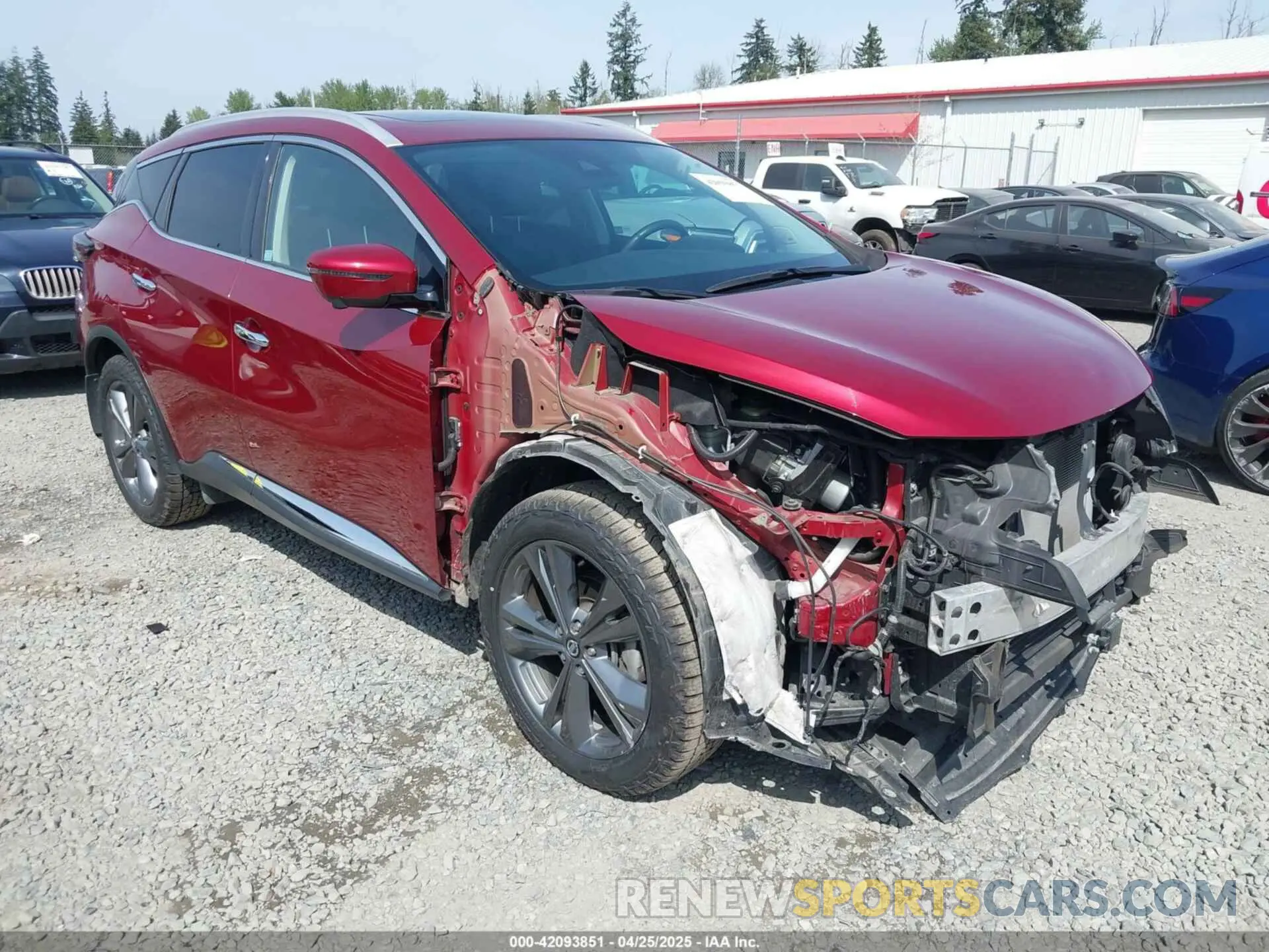 1 fotografías del automóvil dañado 5N1AZ2MS8KN150005 NISSAN MURANO 2019