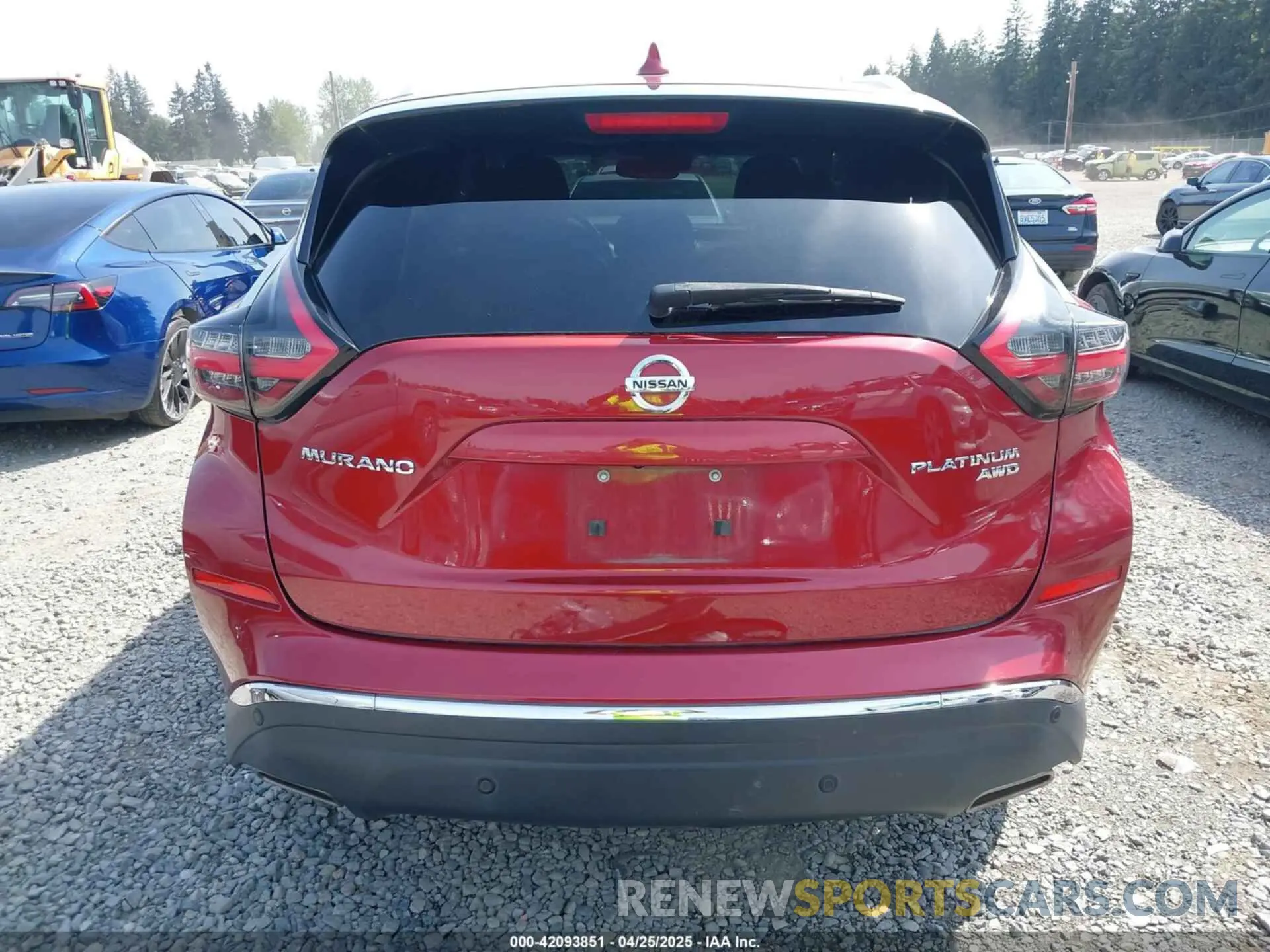 17 fotografías del automóvil dañado 5N1AZ2MS8KN150005 NISSAN MURANO 2019