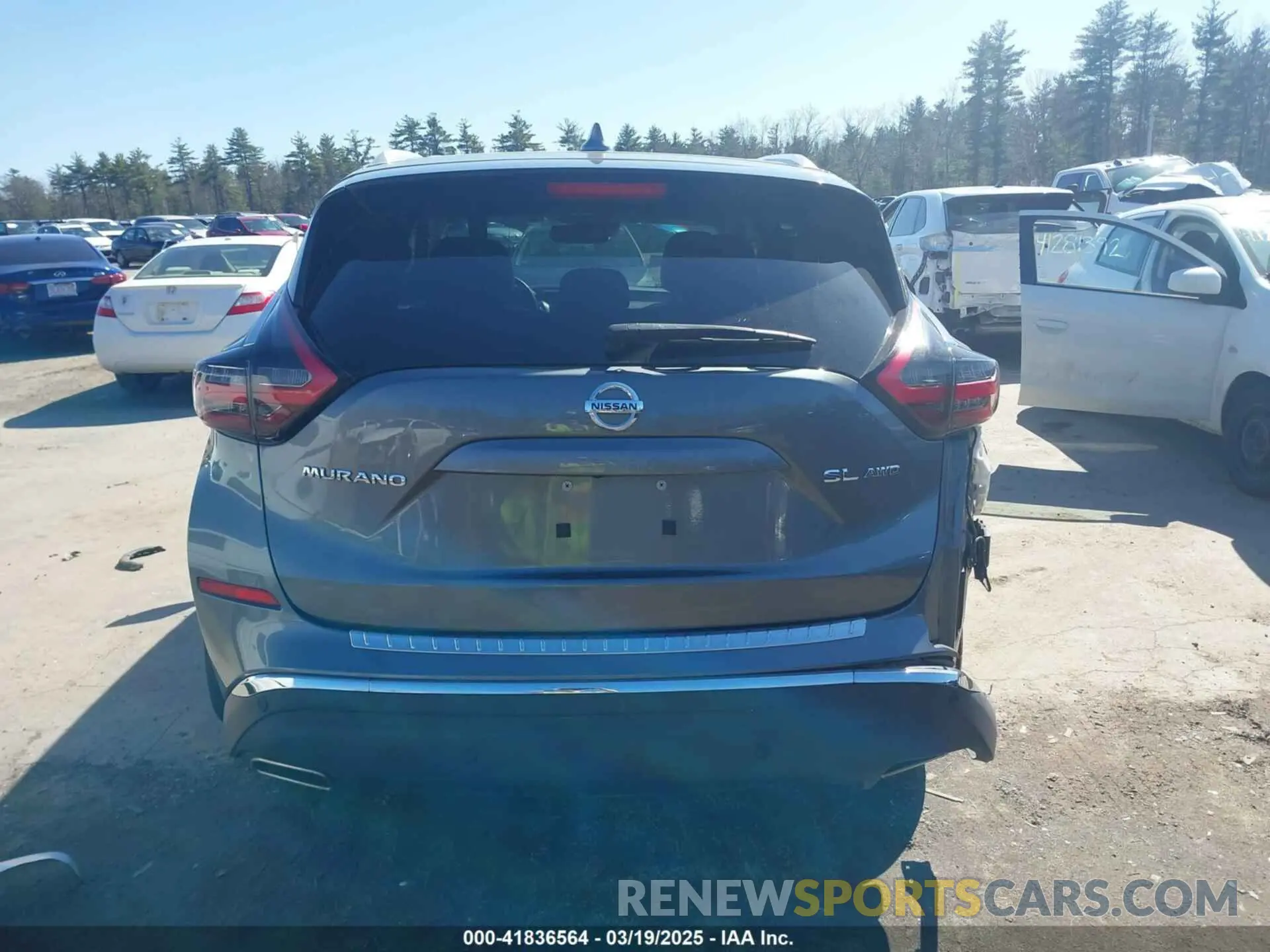 16 fotografías del automóvil dañado 5N1AZ2MS8KN164437 NISSAN MURANO 2019