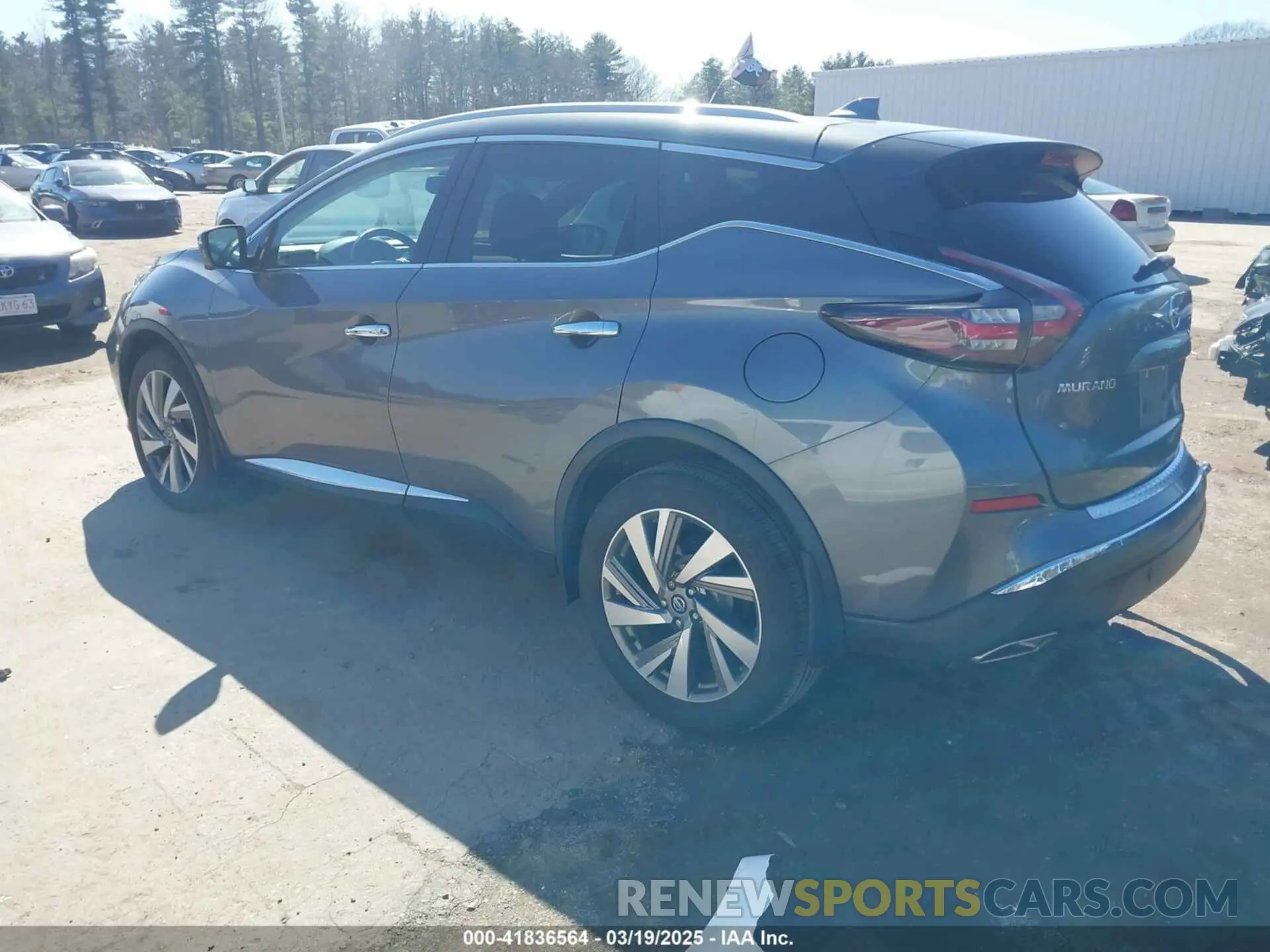 3 fotografías del automóvil dañado 5N1AZ2MS8KN164437 NISSAN MURANO 2019