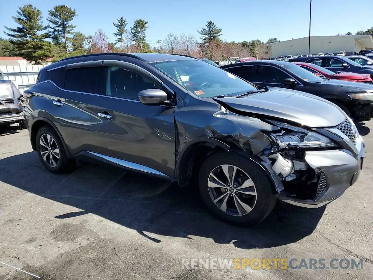 4 fotografías del automóvil dañado 5N1AZ2MS9KN119281 NISSAN MURANO 2019