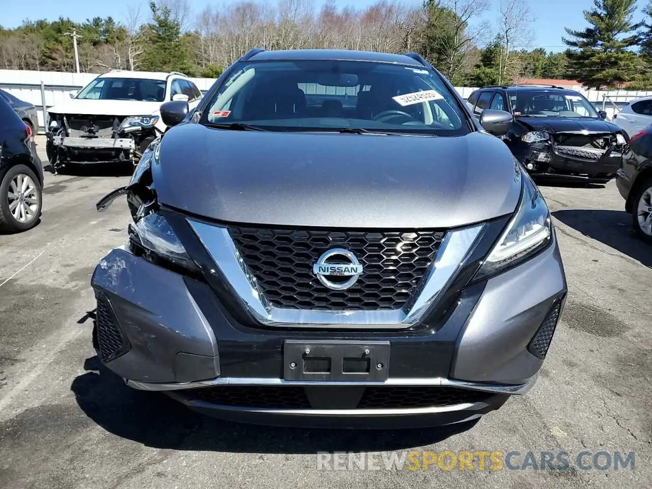 5 fotografías del automóvil dañado 5N1AZ2MS9KN119281 NISSAN MURANO 2019