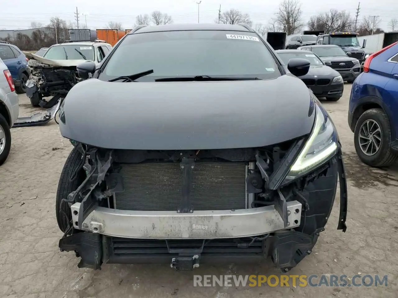5 fotografías del automóvil dañado 5N1AZ2MS9KN130586 NISSAN MURANO 2019
