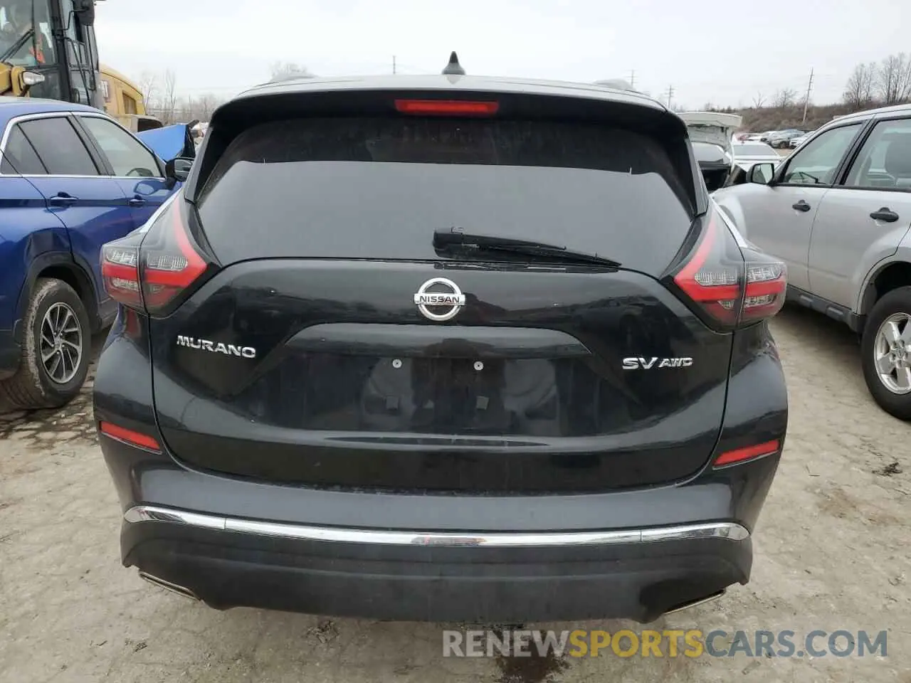 6 fotografías del automóvil dañado 5N1AZ2MS9KN130586 NISSAN MURANO 2019