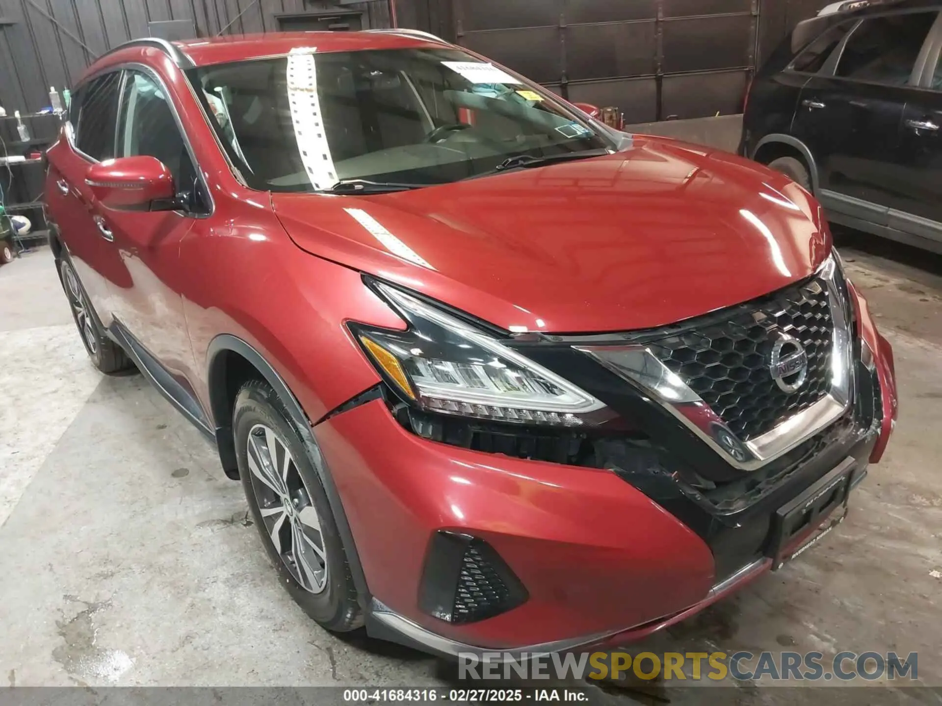1 fotografías del automóvil dañado 5N1AZ2MSXKN138342 NISSAN MURANO 2019