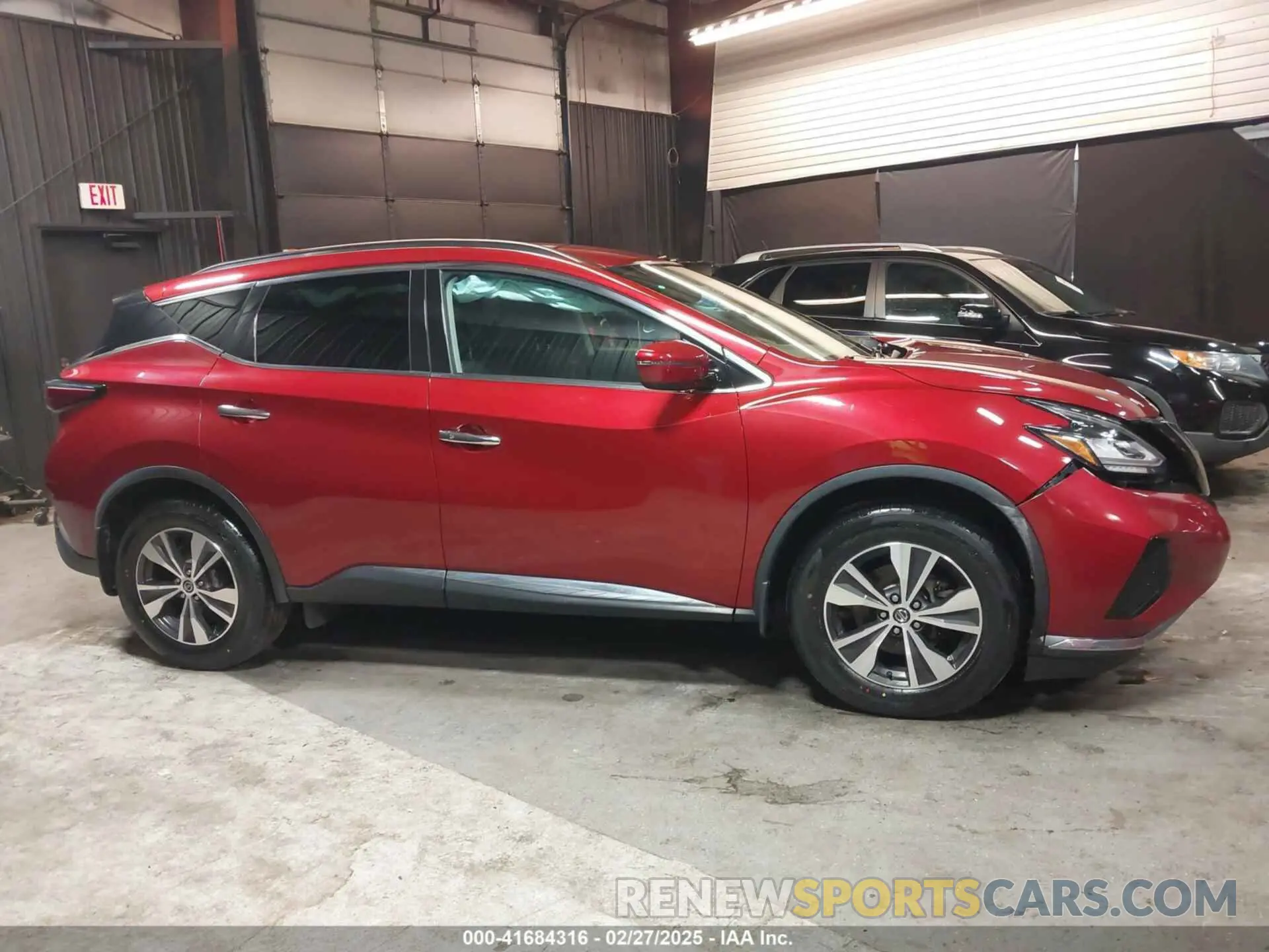 13 fotografías del automóvil dañado 5N1AZ2MSXKN138342 NISSAN MURANO 2019