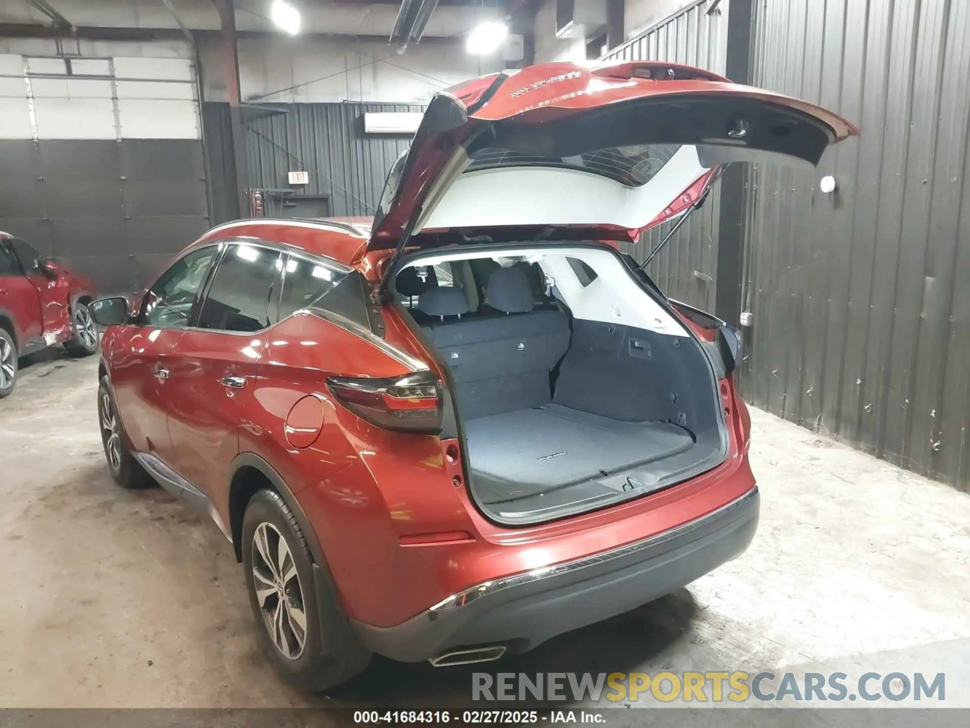3 fotografías del automóvil dañado 5N1AZ2MSXKN138342 NISSAN MURANO 2019