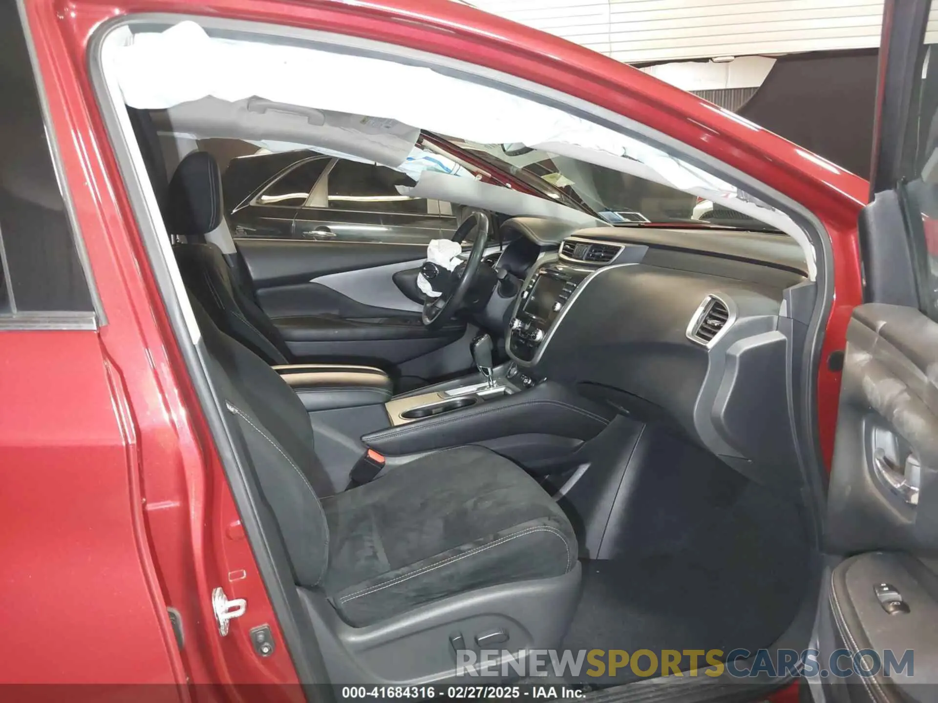 5 fotografías del automóvil dañado 5N1AZ2MSXKN138342 NISSAN MURANO 2019