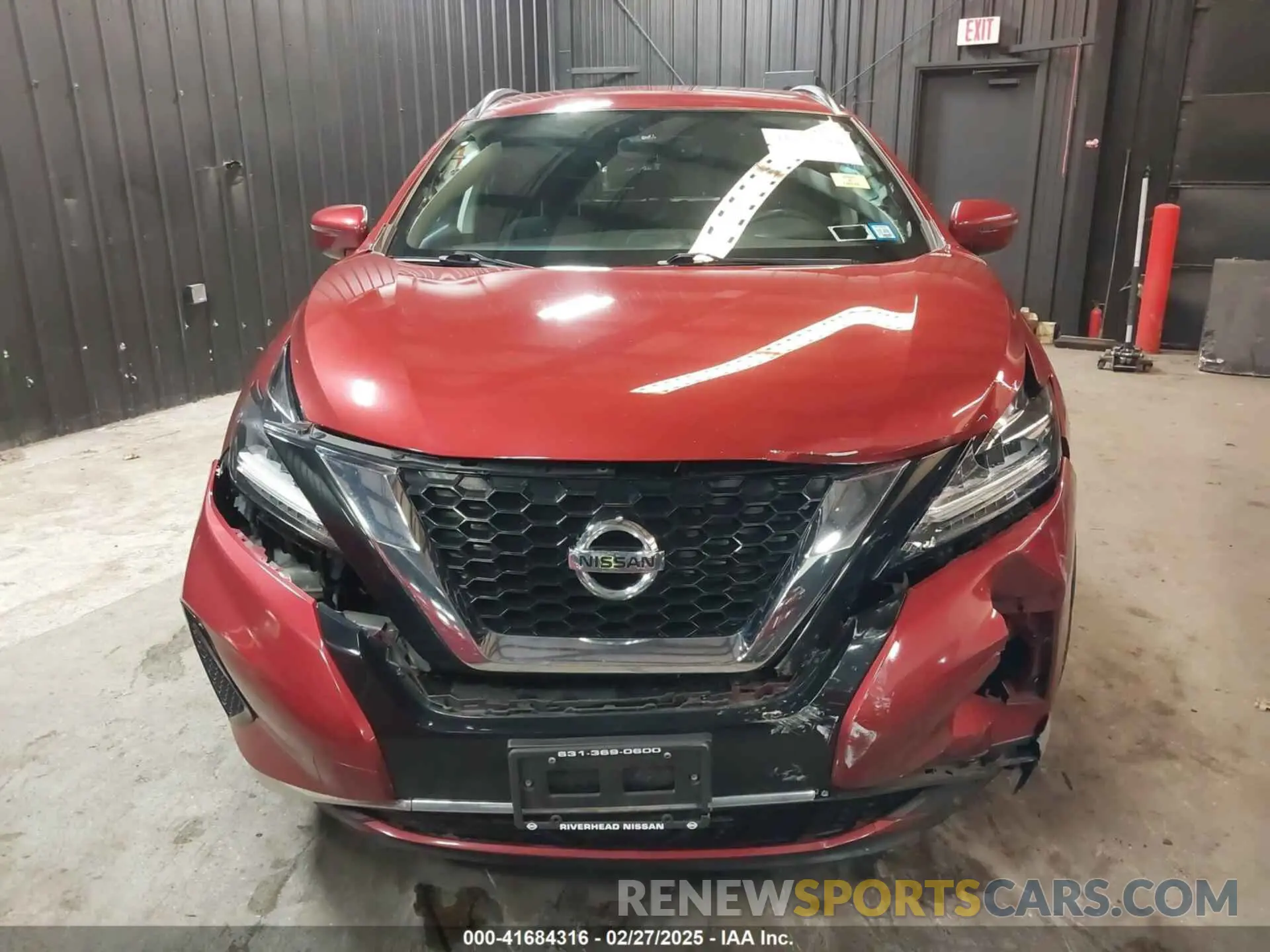 6 fotografías del automóvil dañado 5N1AZ2MSXKN138342 NISSAN MURANO 2019