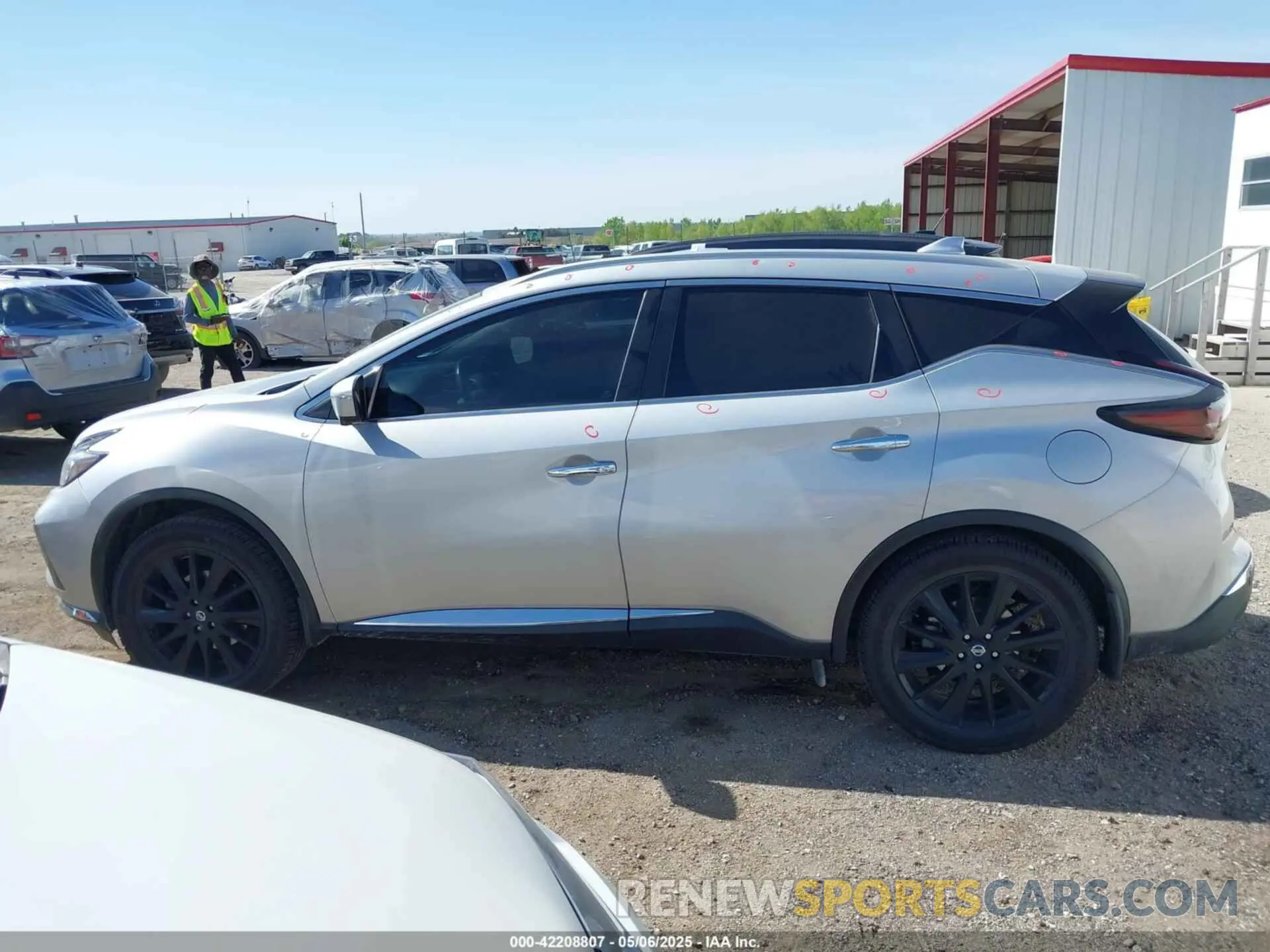 14 fotografías del automóvil dañado 5N1AZ2MSXKN143847 NISSAN MURANO 2019
