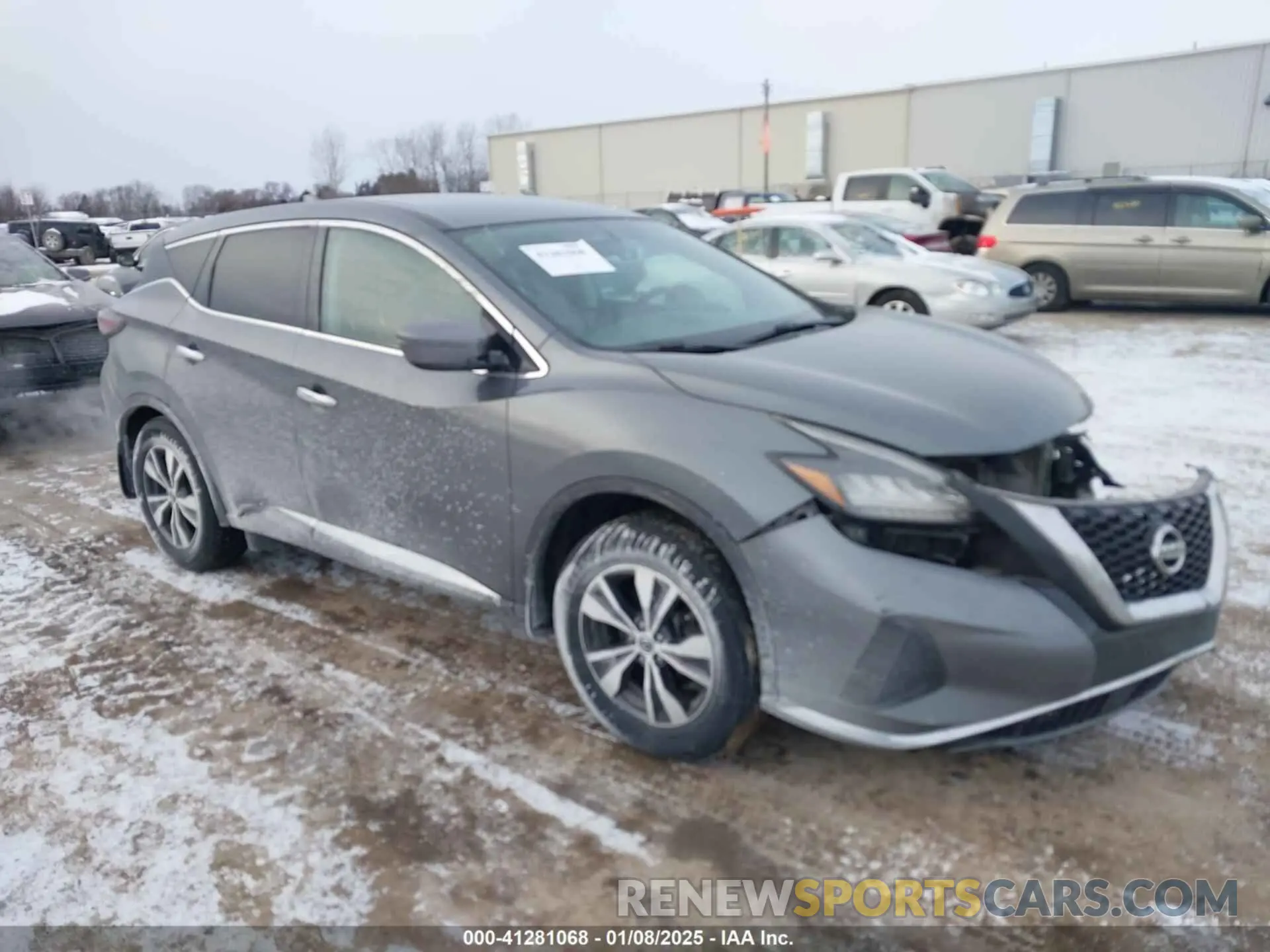 1 fotografías del automóvil dañado 5N1AZ2MSXKN166867 NISSAN MURANO 2019