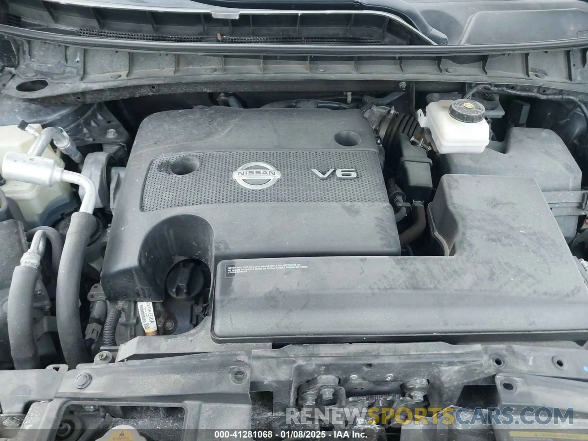 10 fotografías del automóvil dañado 5N1AZ2MSXKN166867 NISSAN MURANO 2019