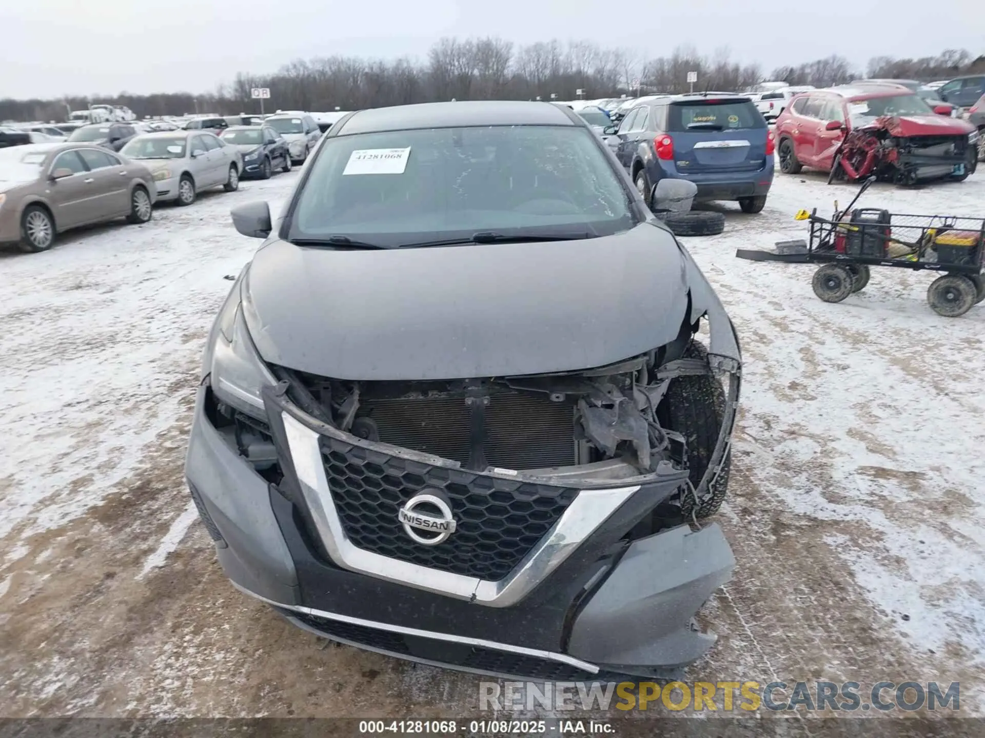 12 fotografías del automóvil dañado 5N1AZ2MSXKN166867 NISSAN MURANO 2019