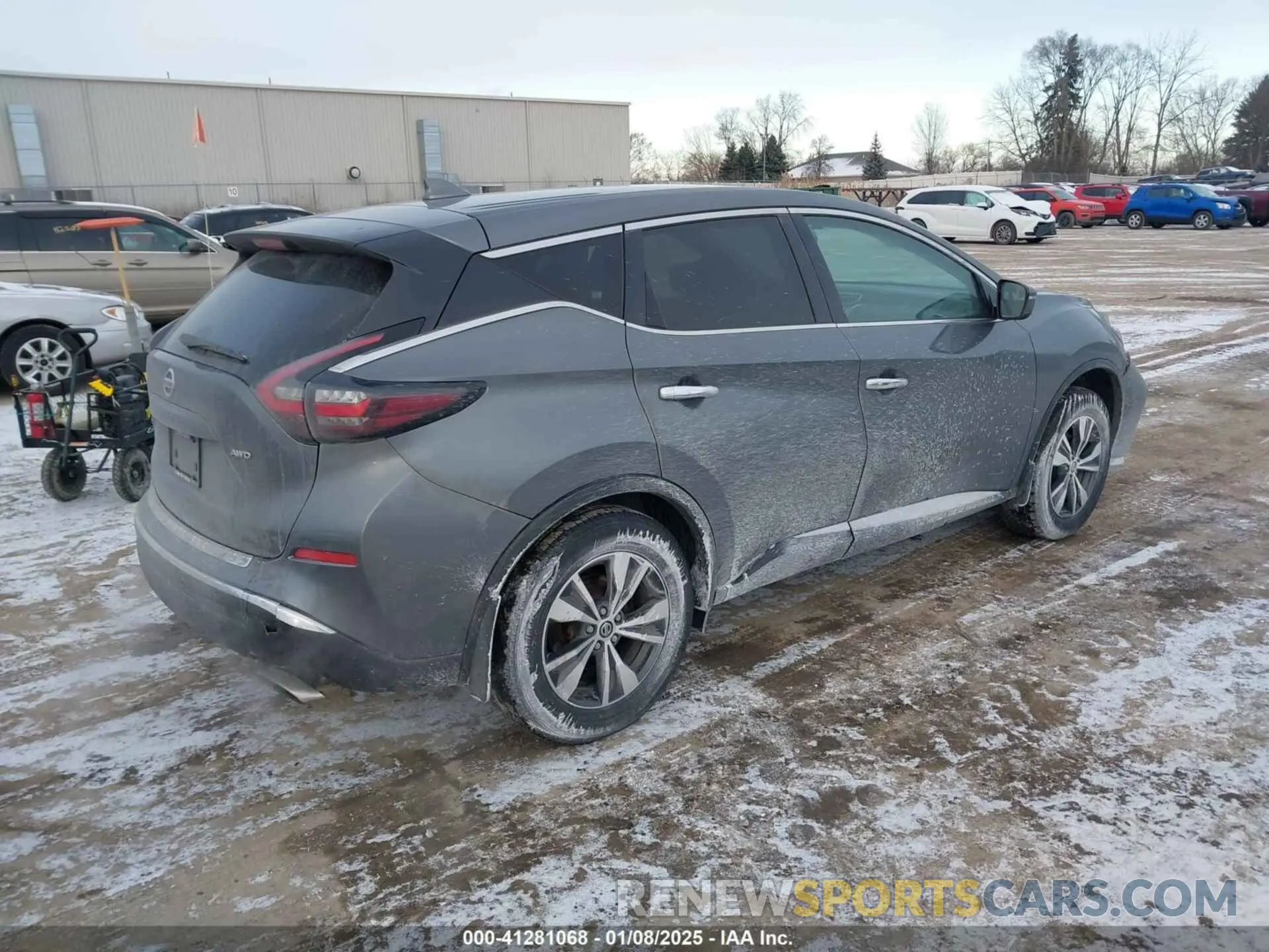 4 fotografías del automóvil dañado 5N1AZ2MSXKN166867 NISSAN MURANO 2019