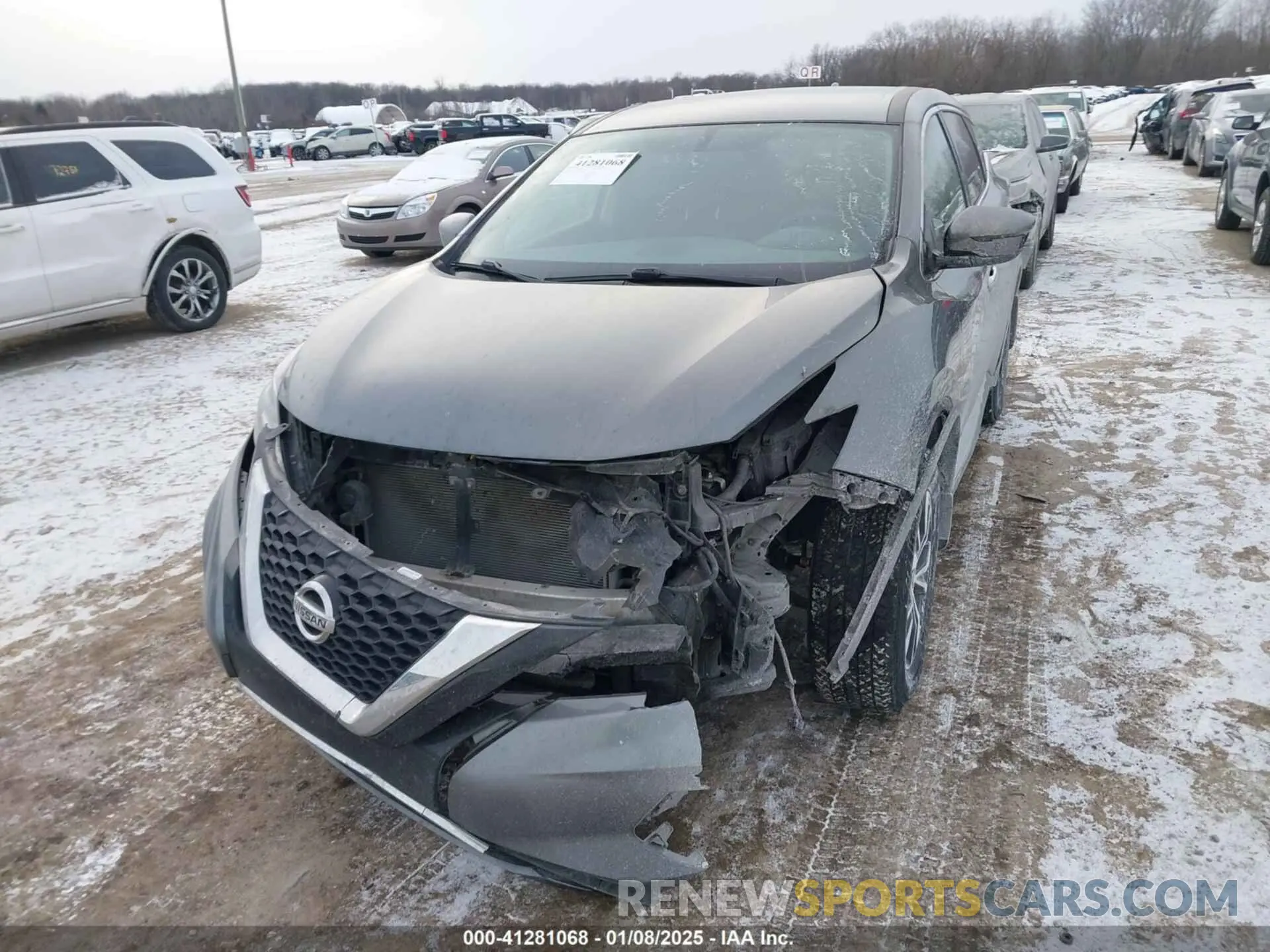 6 fotografías del automóvil dañado 5N1AZ2MSXKN166867 NISSAN MURANO 2019