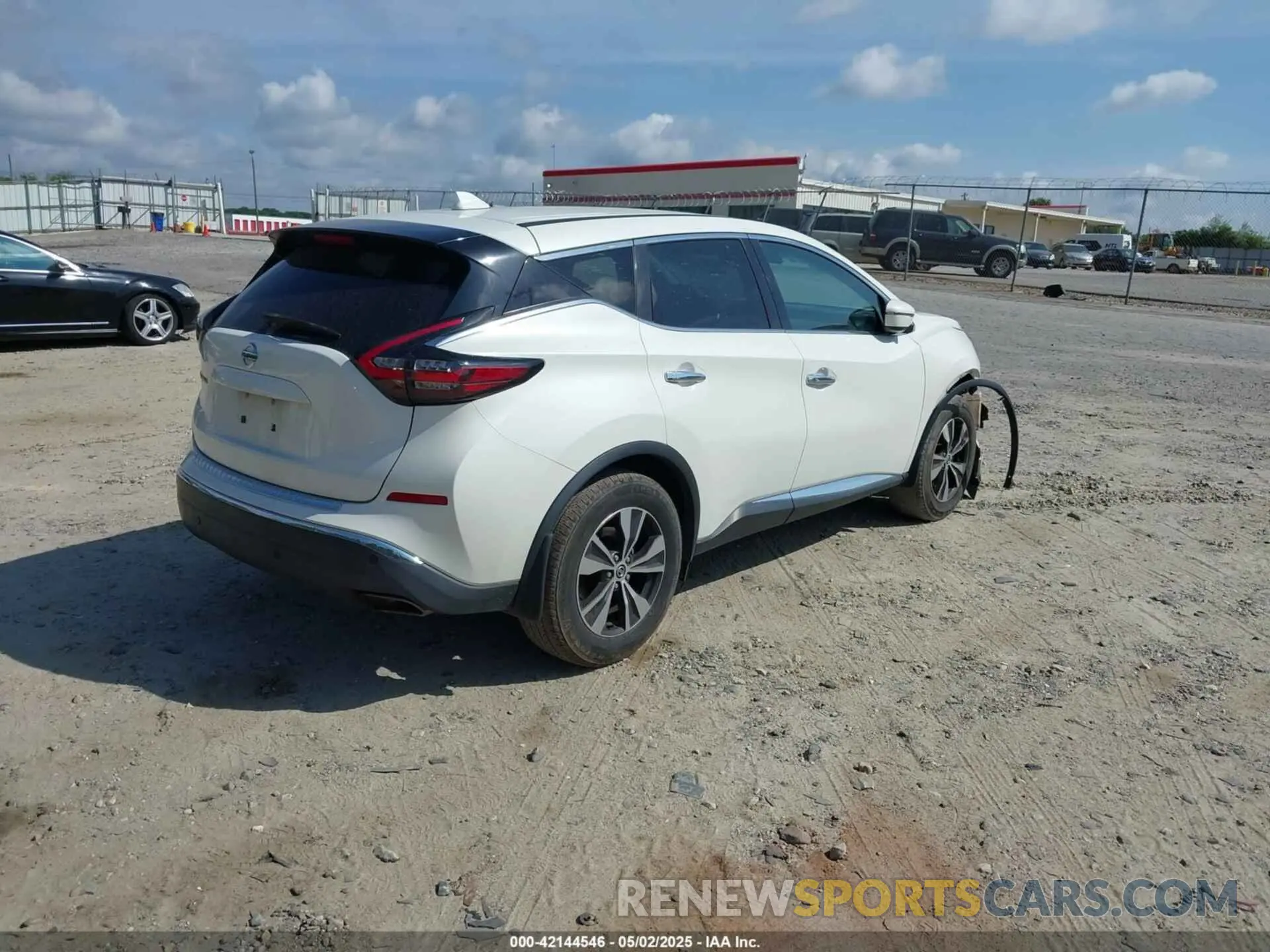 4 fotografías del automóvil dañado 5N1AZ2AJ1LN119742 NISSAN MURANO 2020