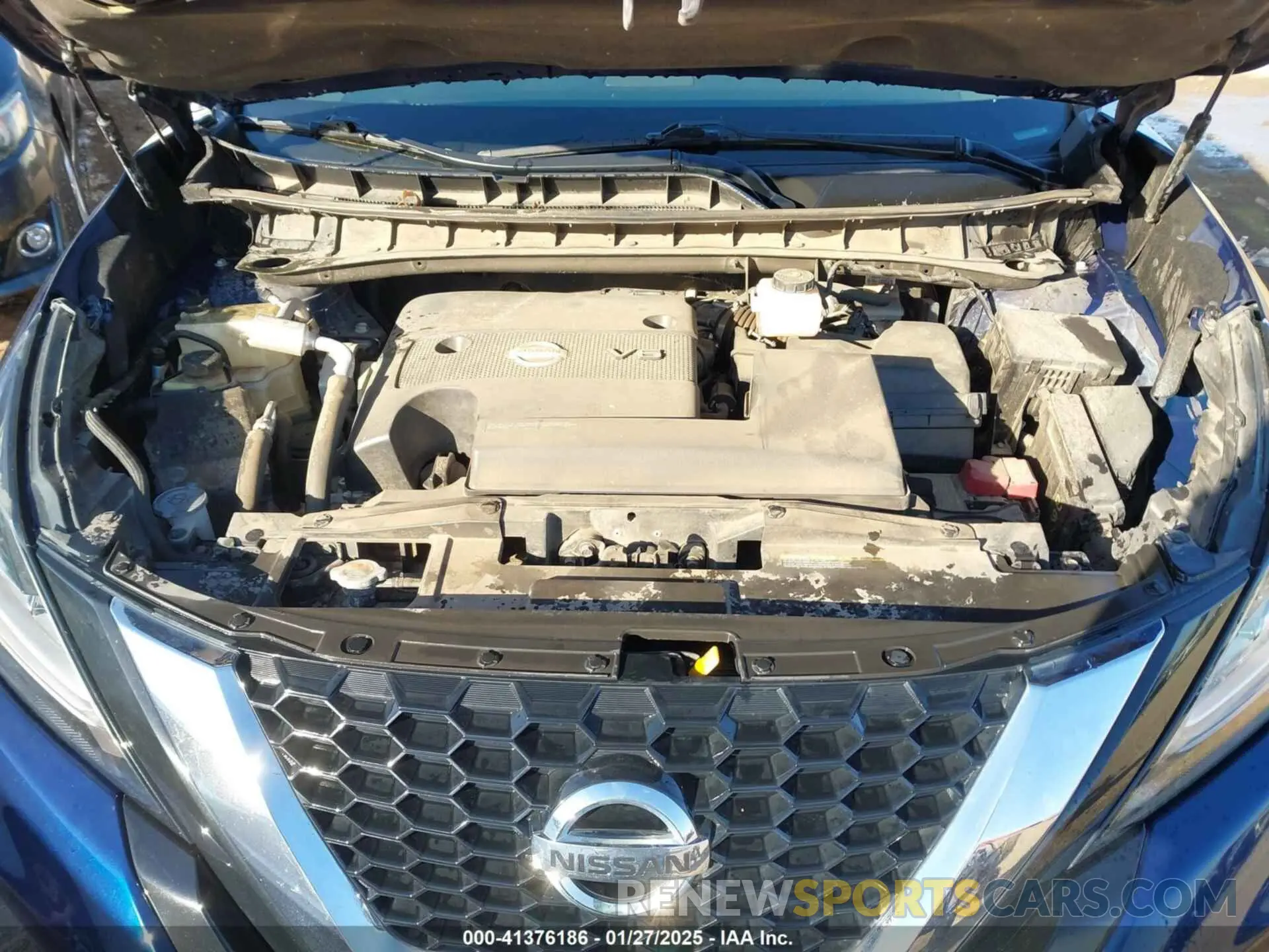 10 fotografías del automóvil dañado 5N1AZ2AJ3LN152063 NISSAN MURANO 2020