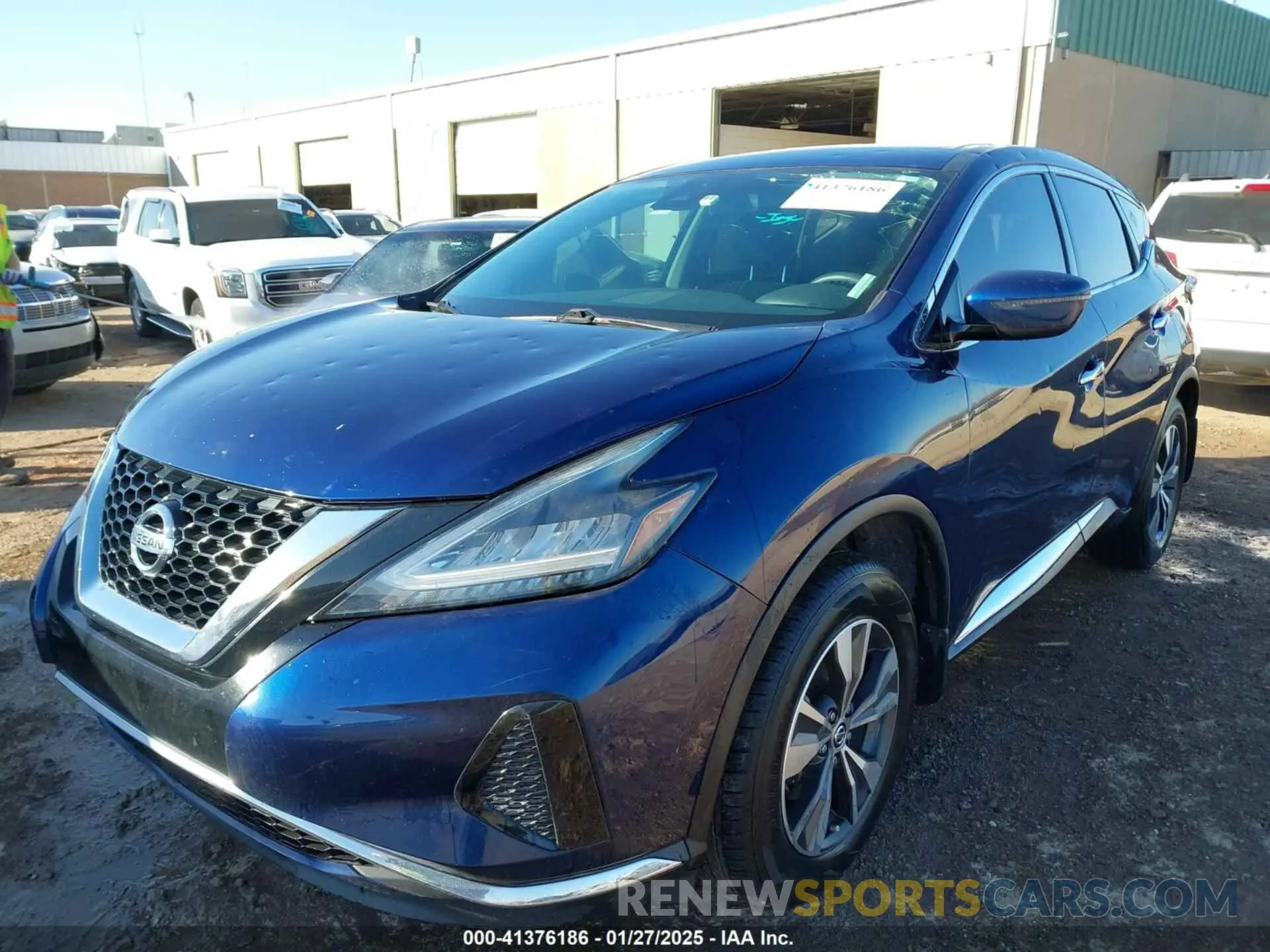 6 fotografías del automóvil dañado 5N1AZ2AJ3LN152063 NISSAN MURANO 2020