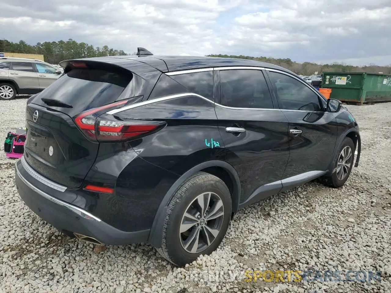 3 fotografías del automóvil dañado 5N1AZ2AJ3LN167310 NISSAN MURANO 2020