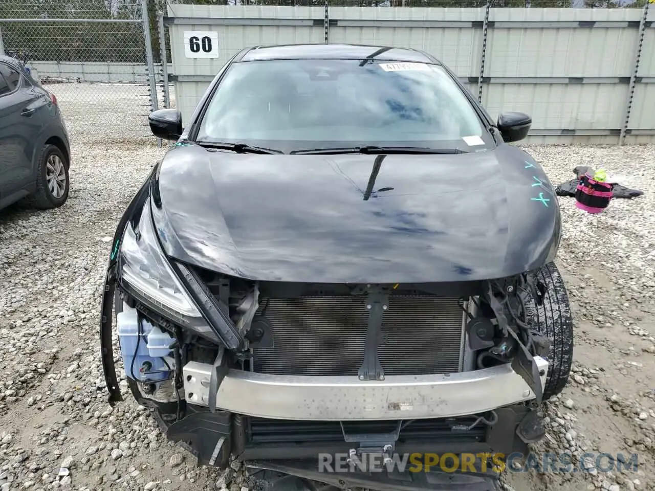 5 fotografías del automóvil dañado 5N1AZ2AJ3LN167310 NISSAN MURANO 2020