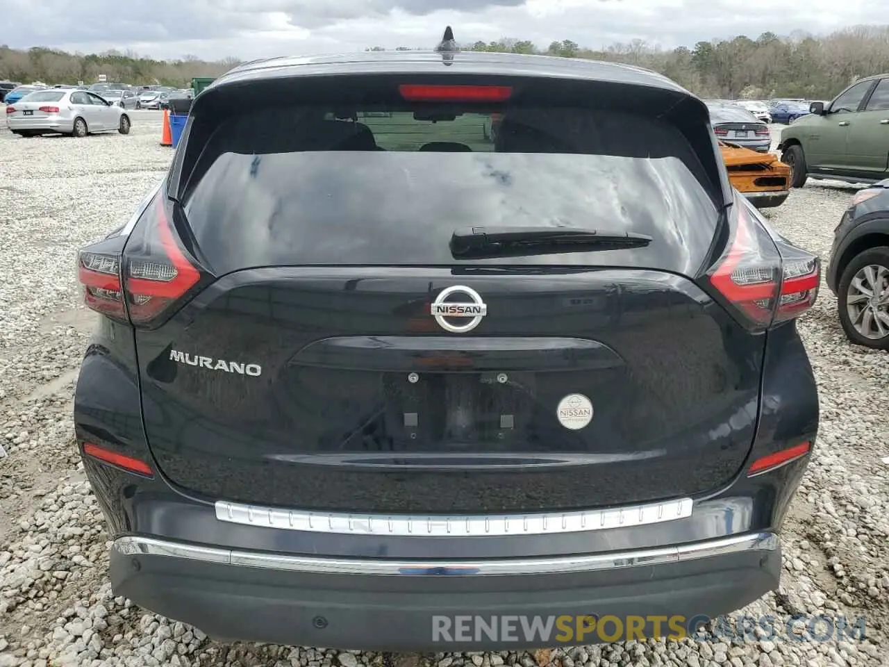 6 fotografías del automóvil dañado 5N1AZ2AJ3LN167310 NISSAN MURANO 2020