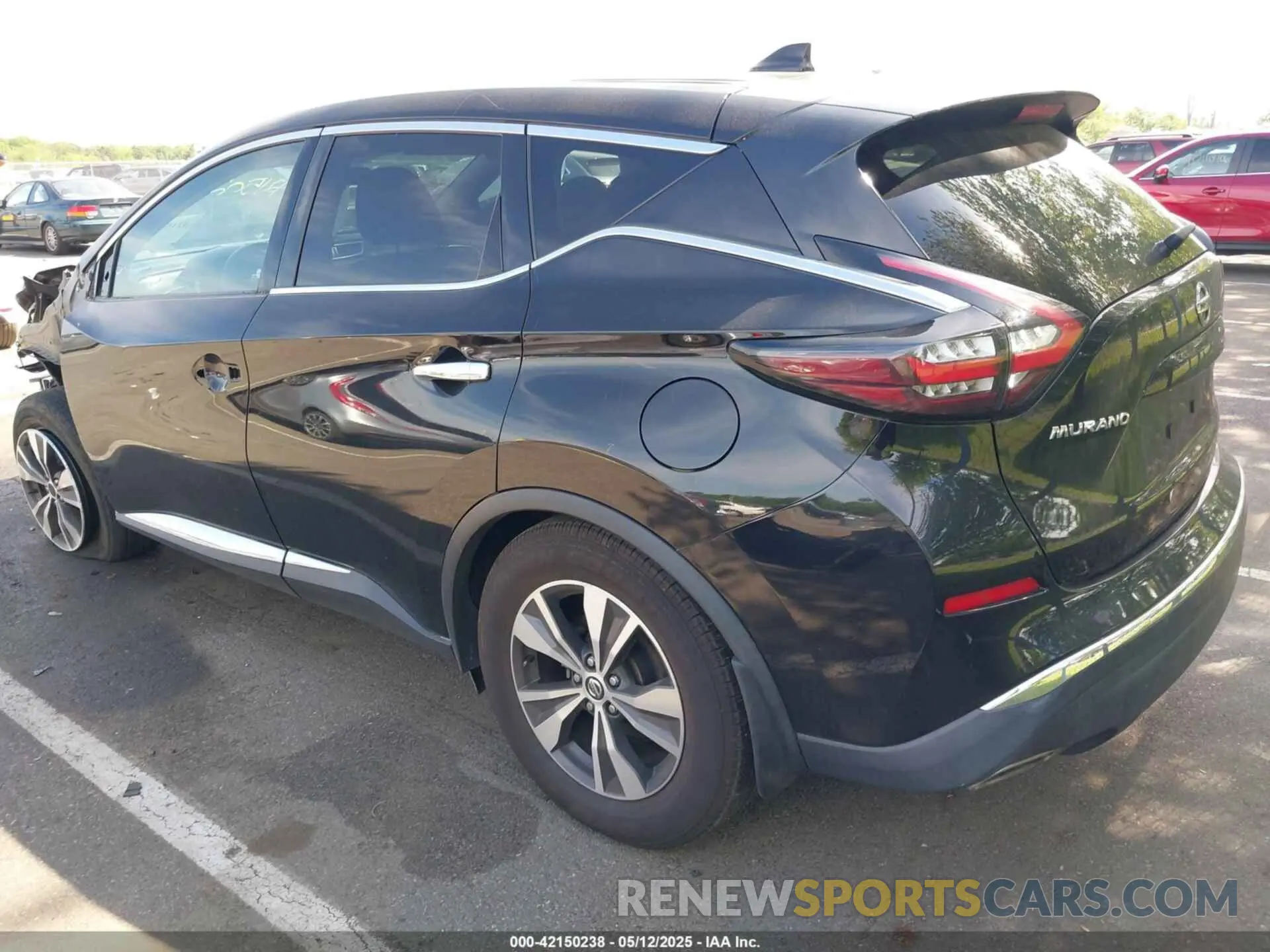 3 fotografías del automóvil dañado 5N1AZ2AJ5LN108422 NISSAN MURANO 2020