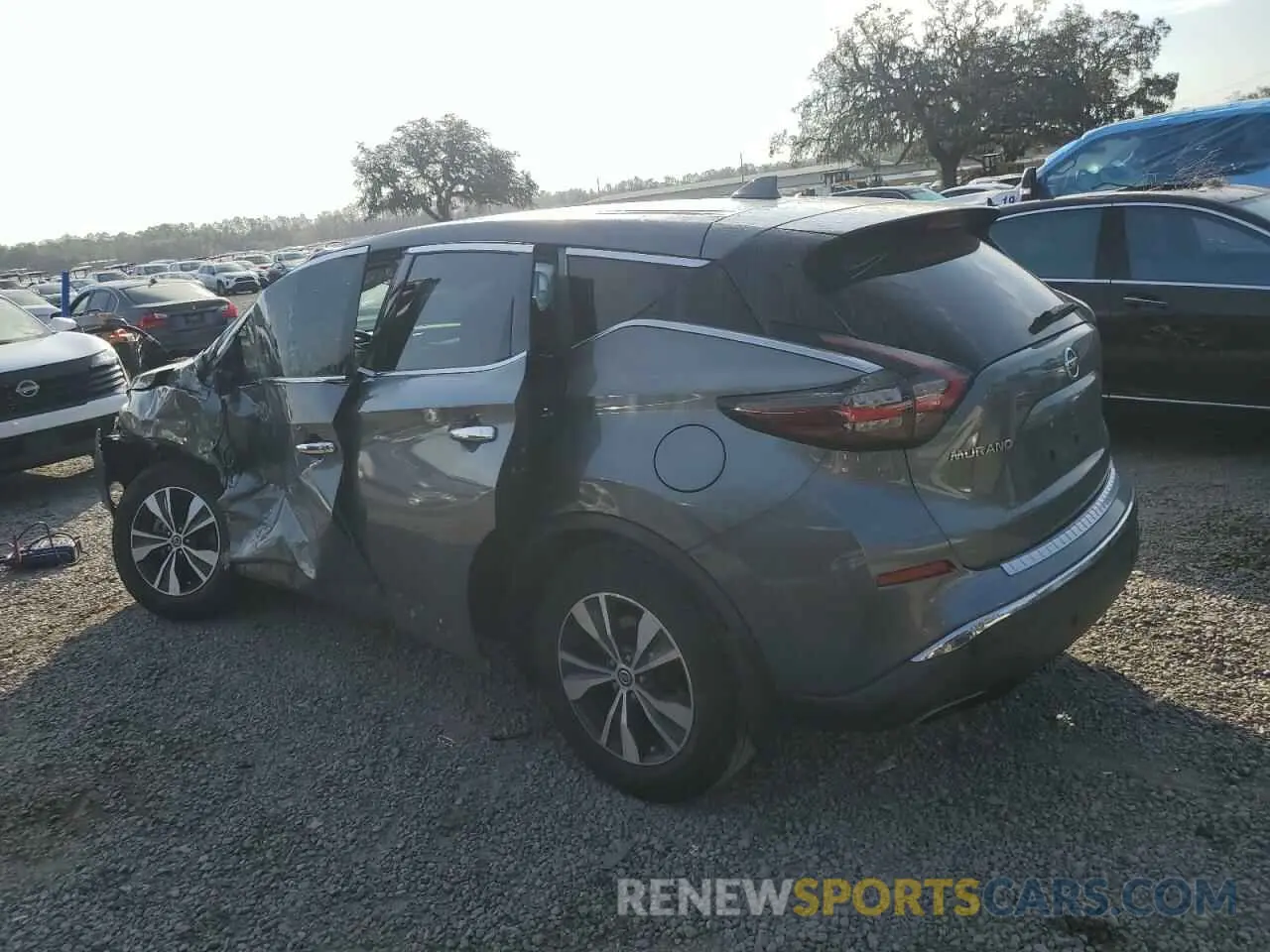 2 fotografías del automóvil dañado 5N1AZ2AJXLN162959 NISSAN MURANO 2020