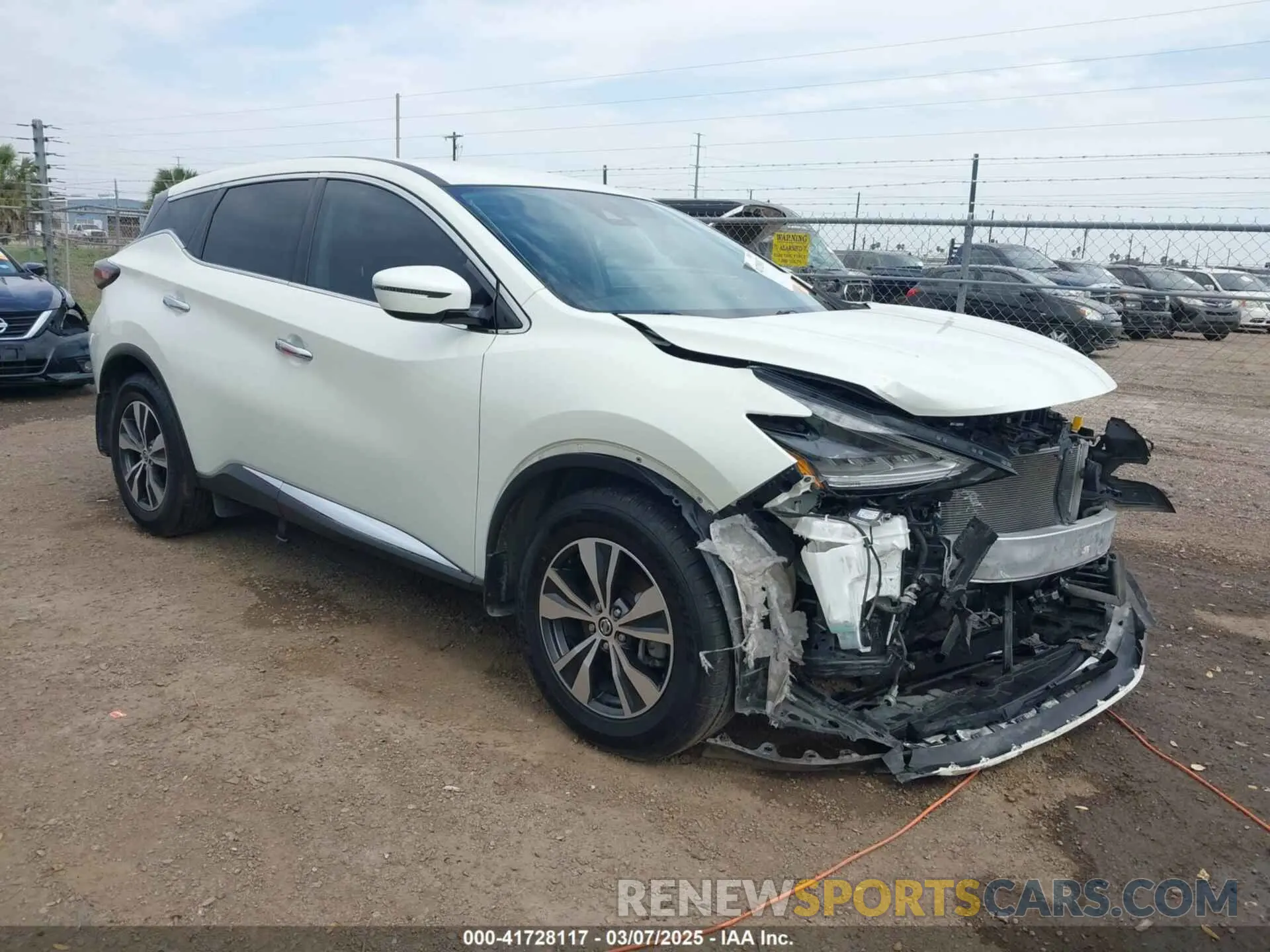 1 fotografías del automóvil dañado 5N1AZ2AJXLN174772 NISSAN MURANO 2020