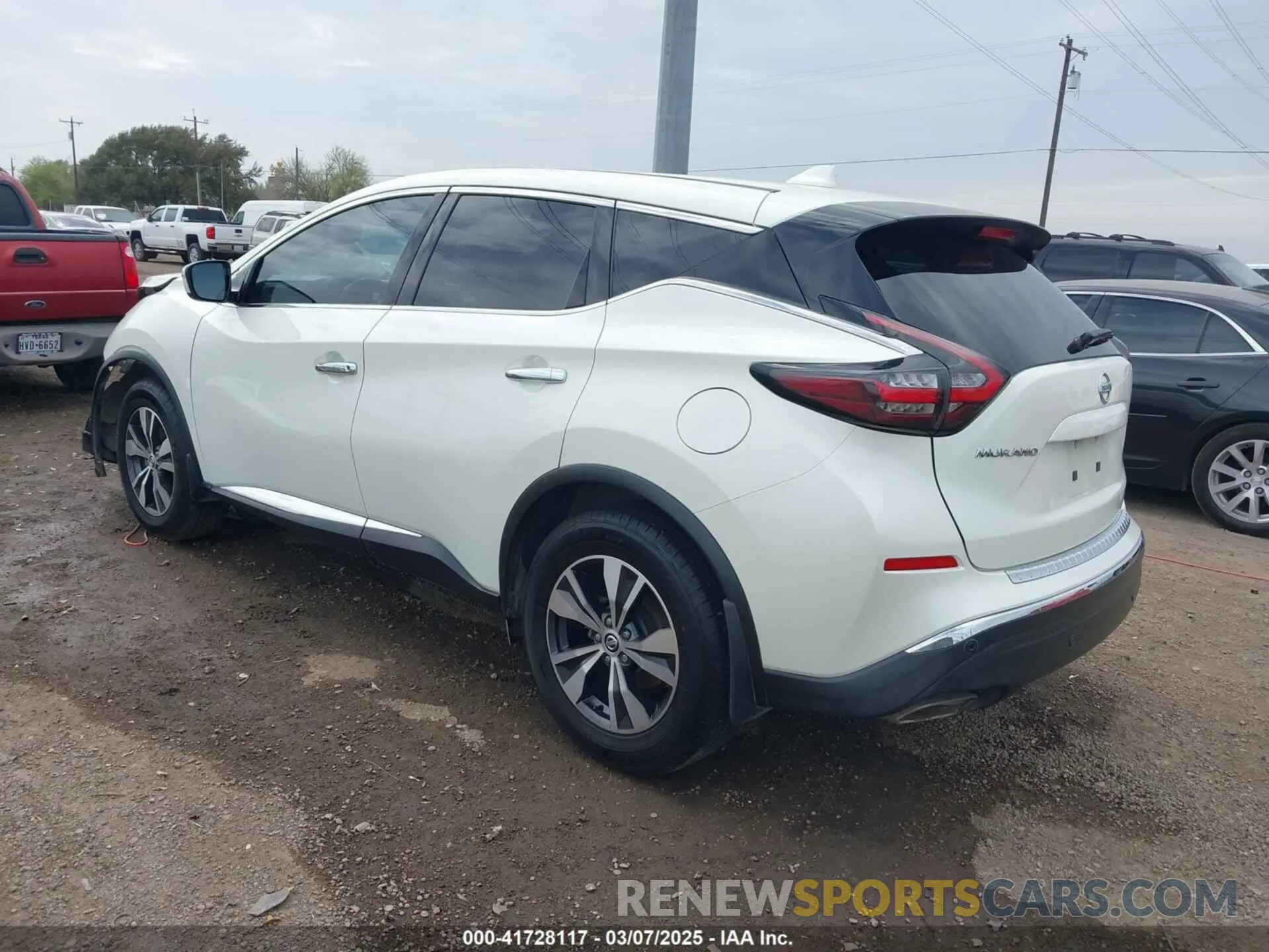 3 fotografías del automóvil dañado 5N1AZ2AJXLN174772 NISSAN MURANO 2020