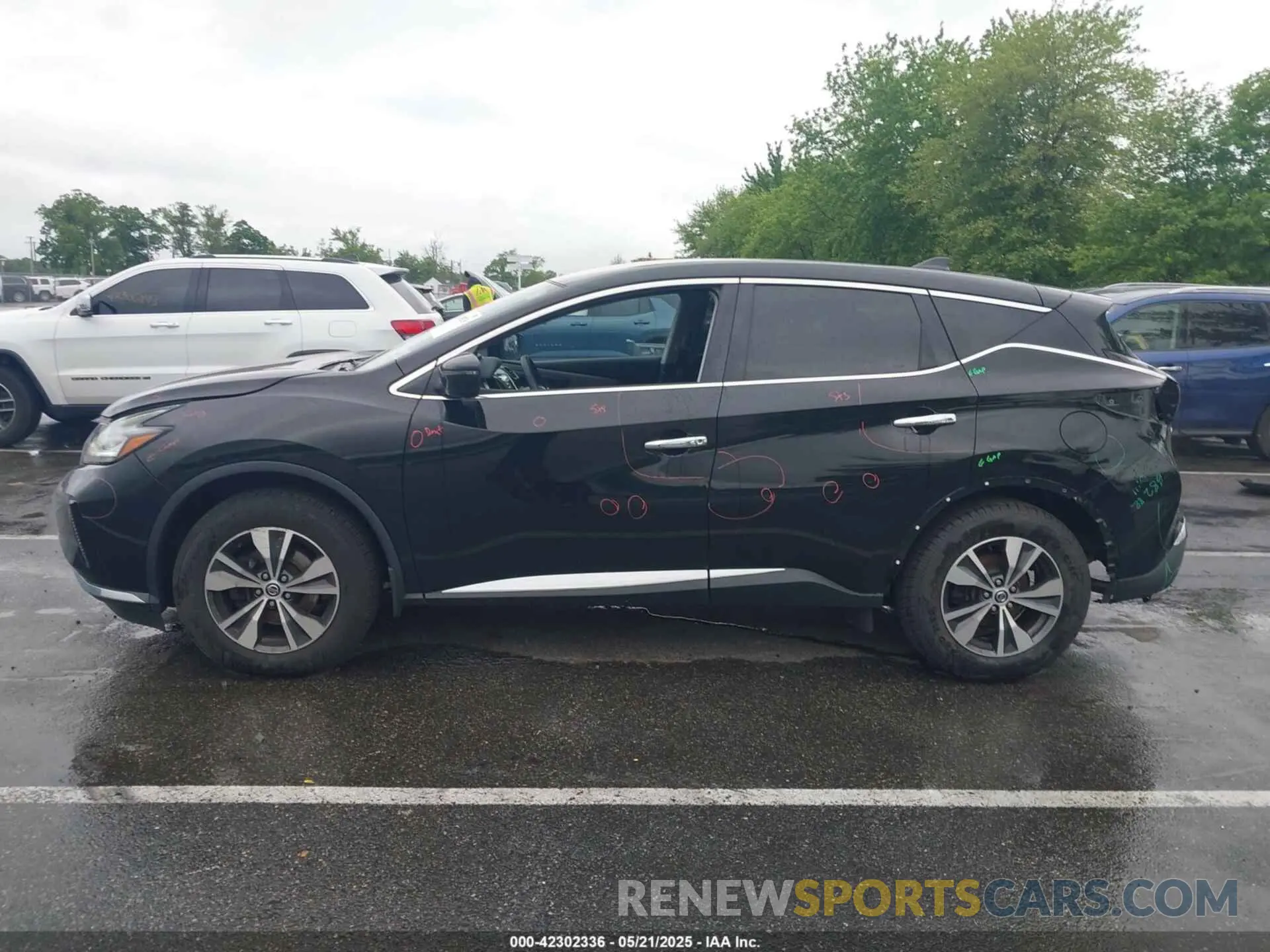 14 fotografías del automóvil dañado 5N1AZ2AS1LN167668 NISSAN MURANO 2020