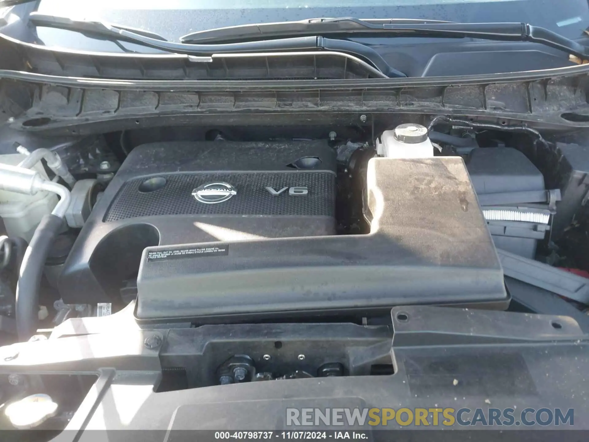 10 fotografías del automóvil dañado 5N1AZ2AS1LN172482 NISSAN MURANO 2020