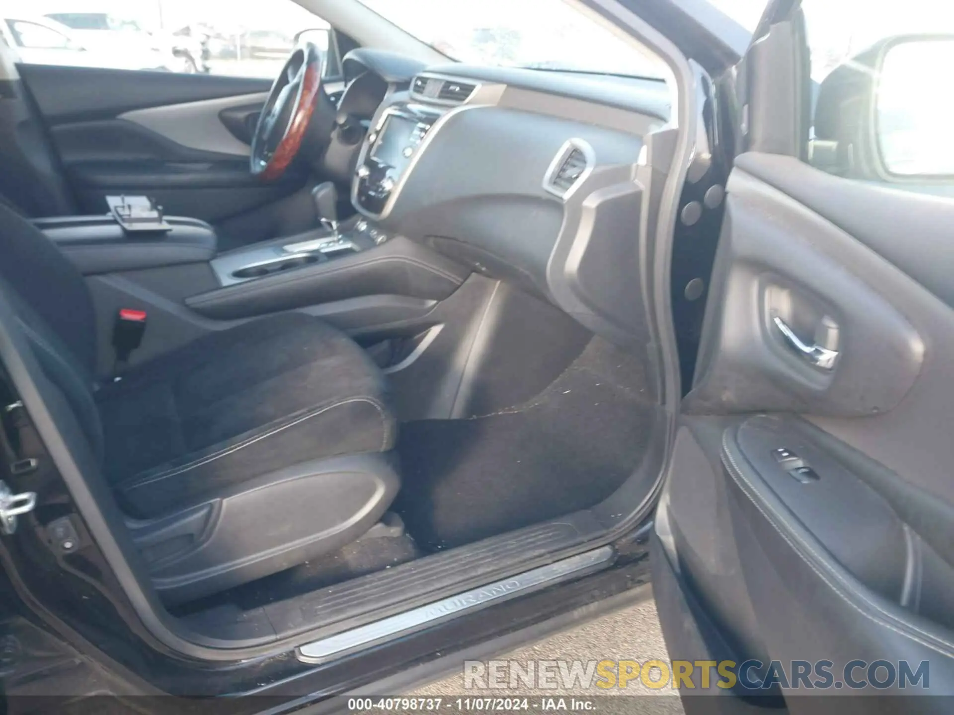 5 fotografías del automóvil dañado 5N1AZ2AS1LN172482 NISSAN MURANO 2020