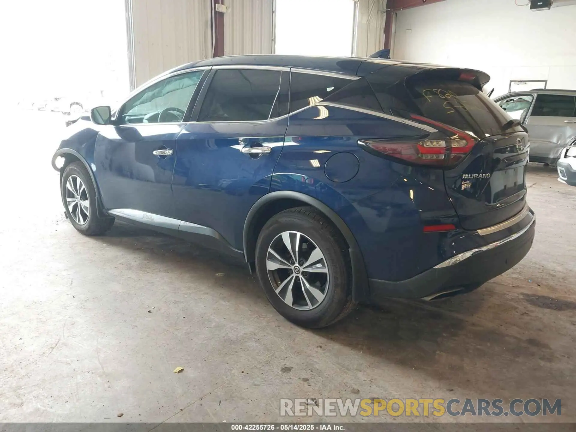 3 fotografías del automóvil dañado 5N1AZ2AS1LN174877 NISSAN MURANO 2020