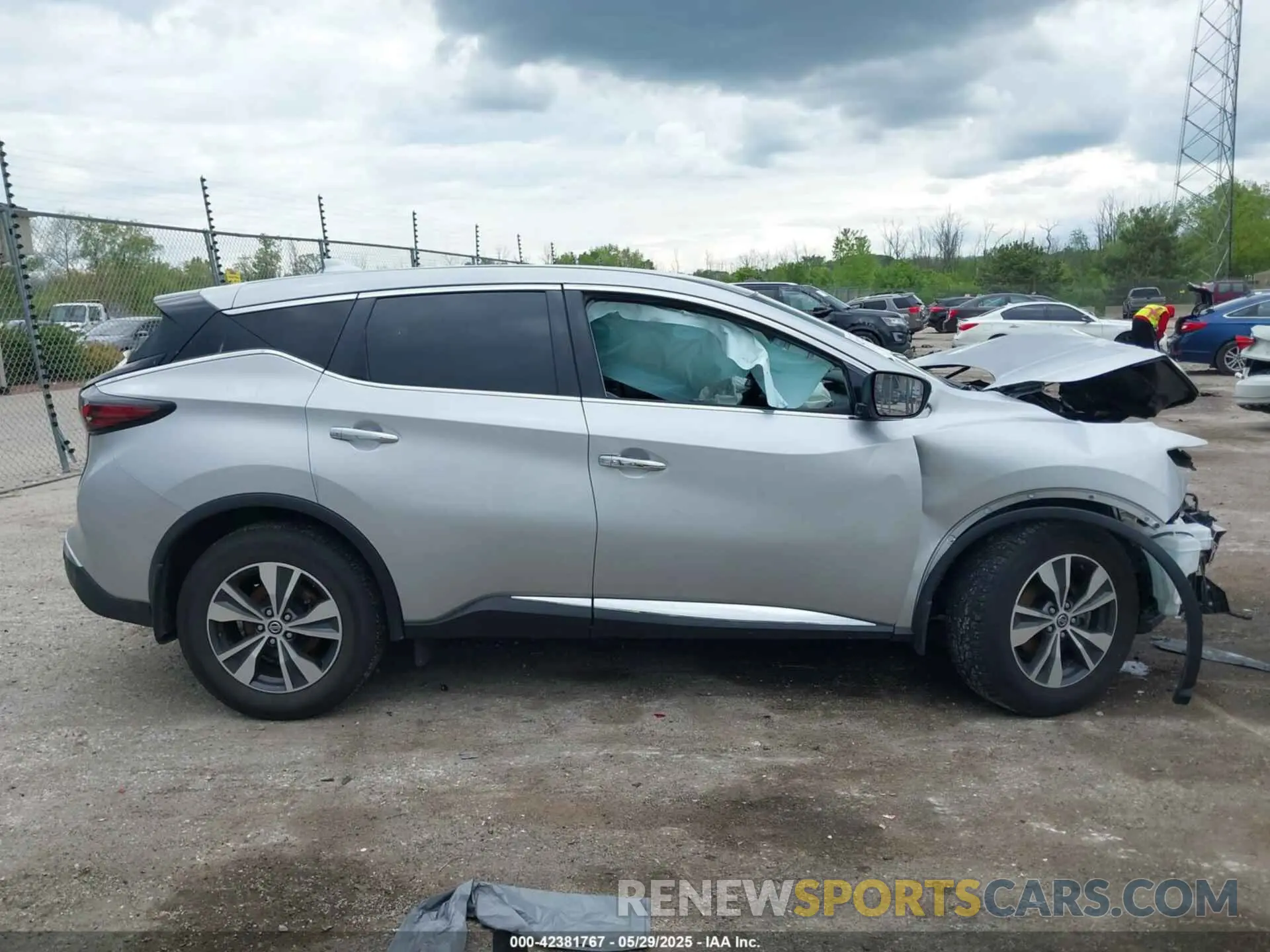 13 fotografías del automóvil dañado 5N1AZ2AS3LN170748 NISSAN MURANO 2020