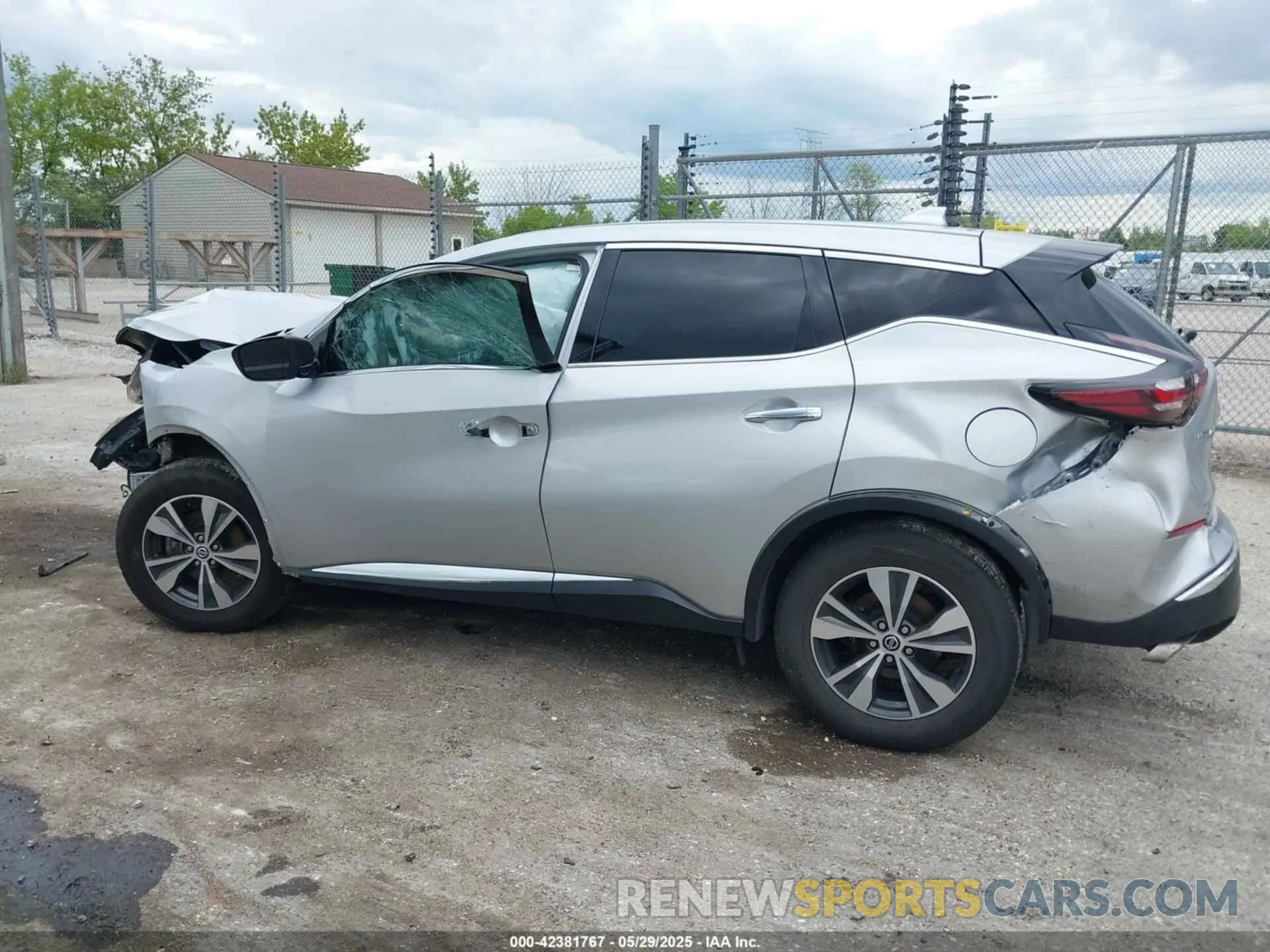 14 fotografías del automóvil dañado 5N1AZ2AS3LN170748 NISSAN MURANO 2020