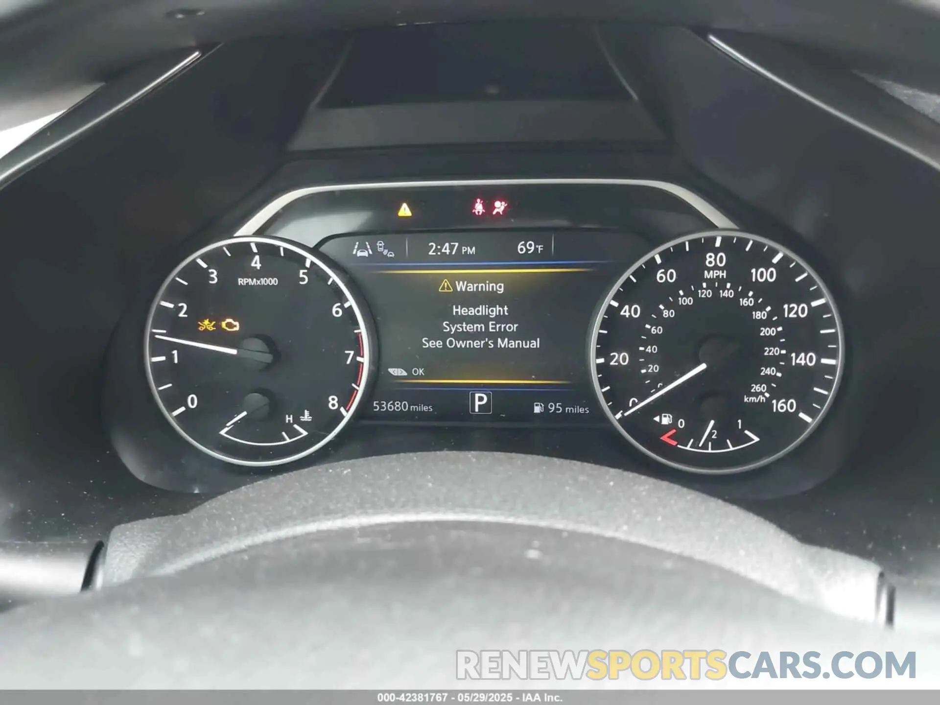 7 fotografías del automóvil dañado 5N1AZ2AS3LN170748 NISSAN MURANO 2020