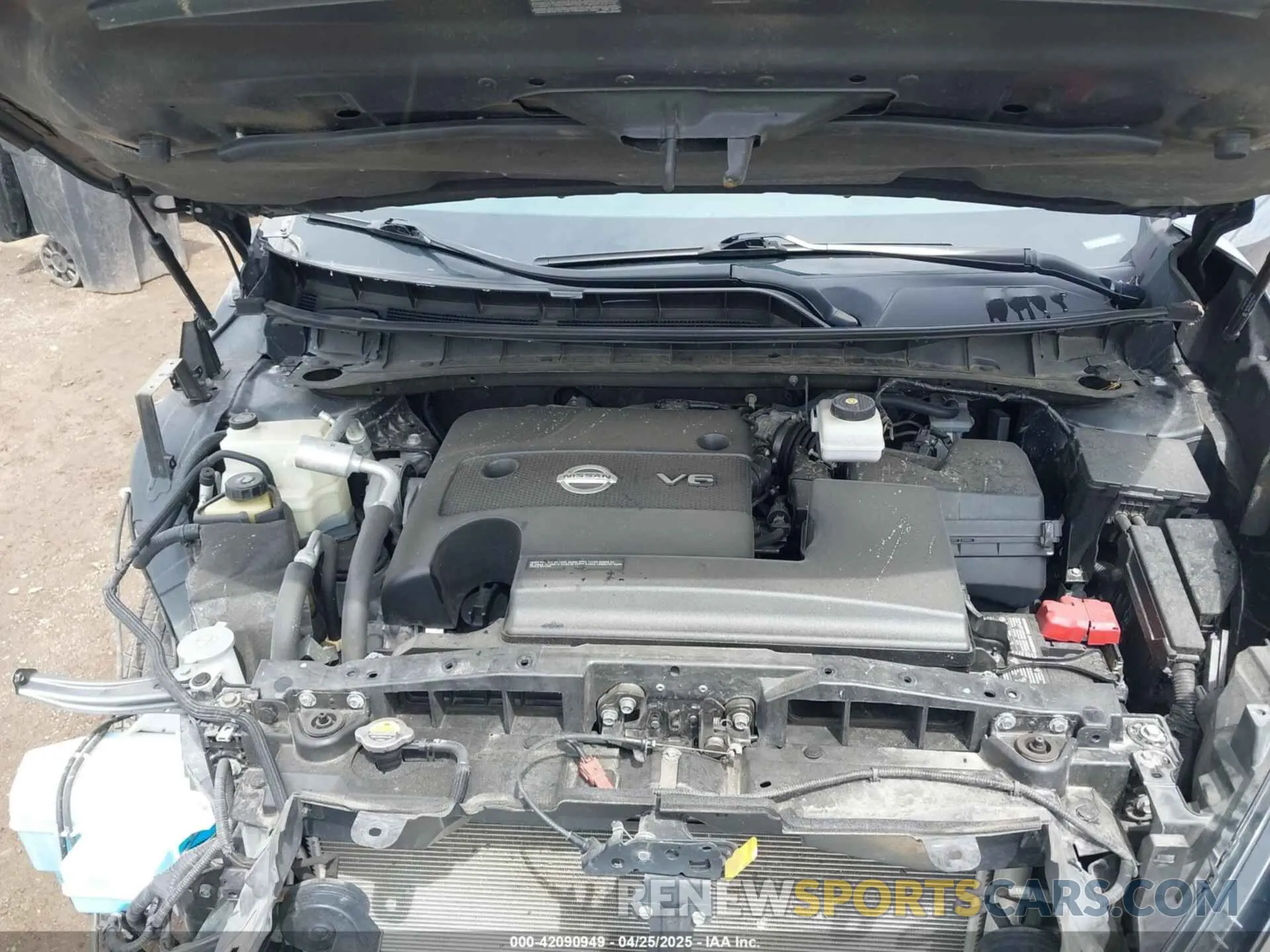 10 fotografías del automóvil dañado 5N1AZ2AS4LN106699 NISSAN MURANO 2020