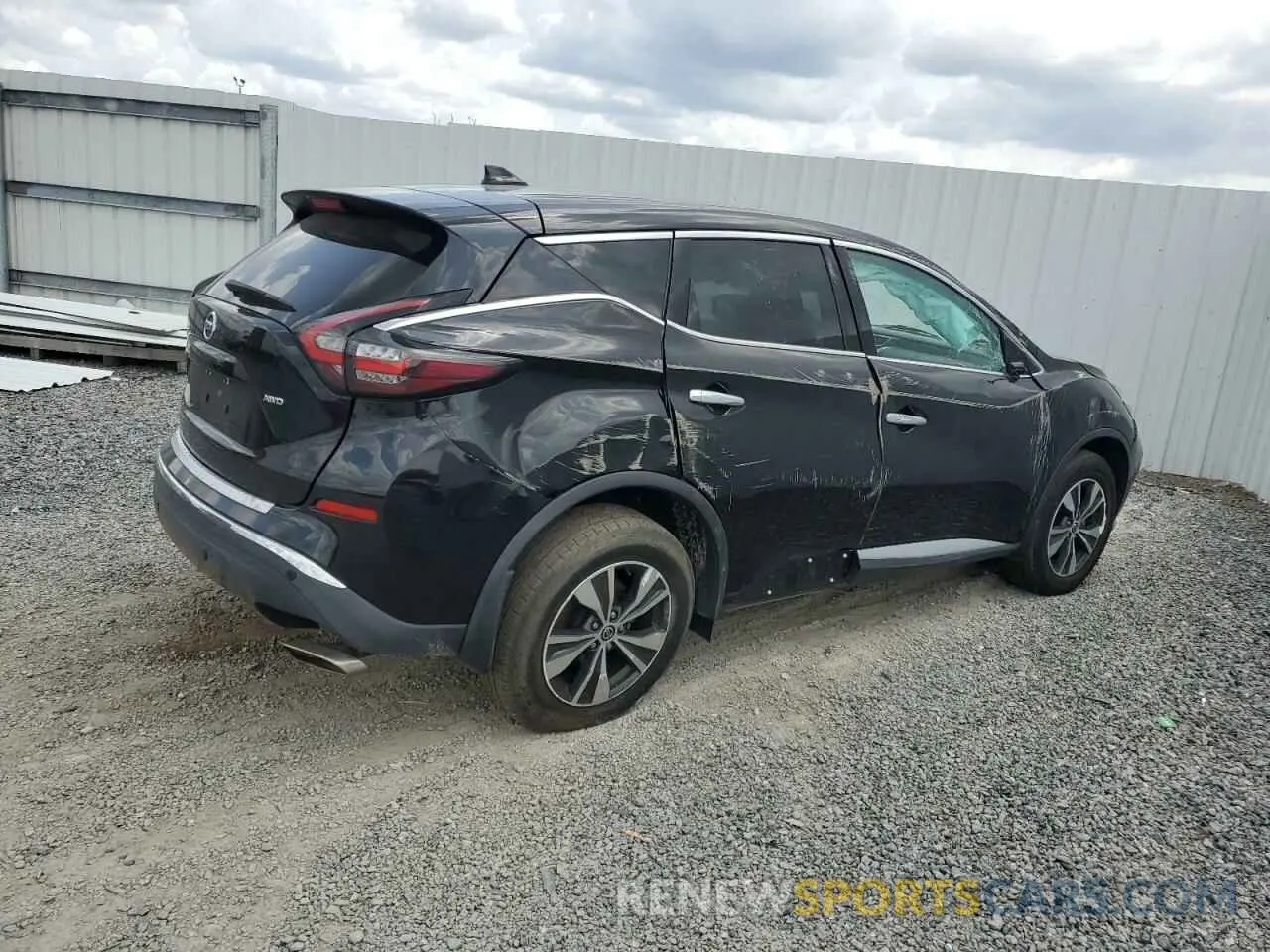 3 fotografías del automóvil dañado 5N1AZ2AS6LN167567 NISSAN MURANO 2020