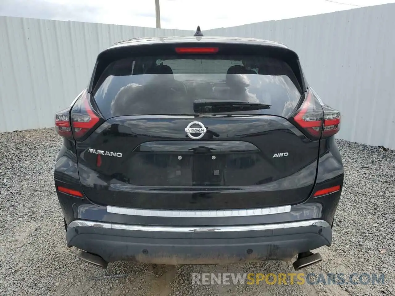 6 fotografías del automóvil dañado 5N1AZ2AS6LN167567 NISSAN MURANO 2020