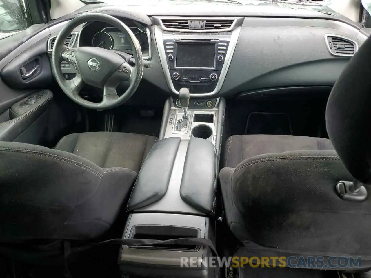 8 fotografías del automóvil dañado 5N1AZ2AS6LN167567 NISSAN MURANO 2020