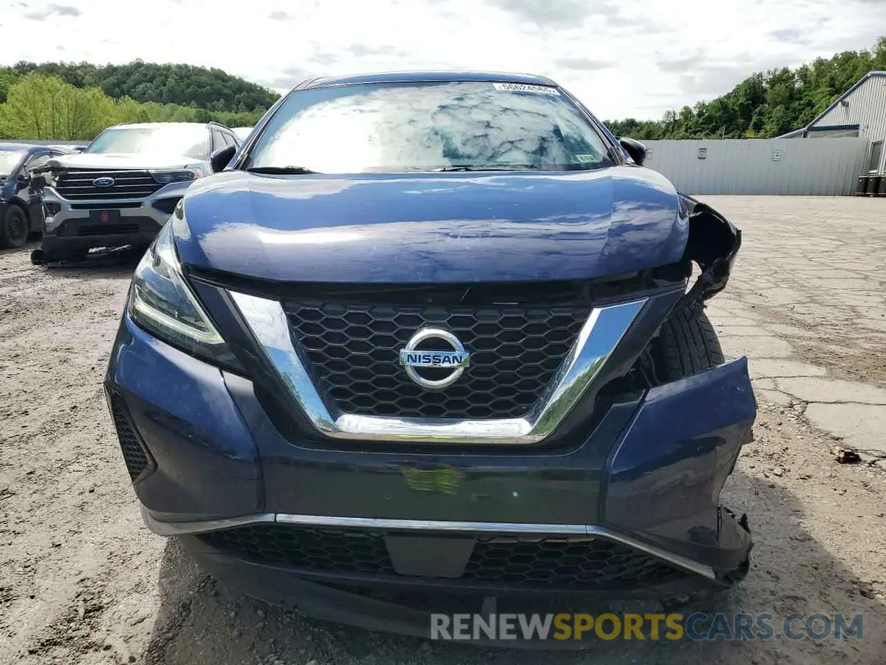 5 fotografías del automóvil dañado 5N1AZ2AS6LN175457 NISSAN MURANO 2020