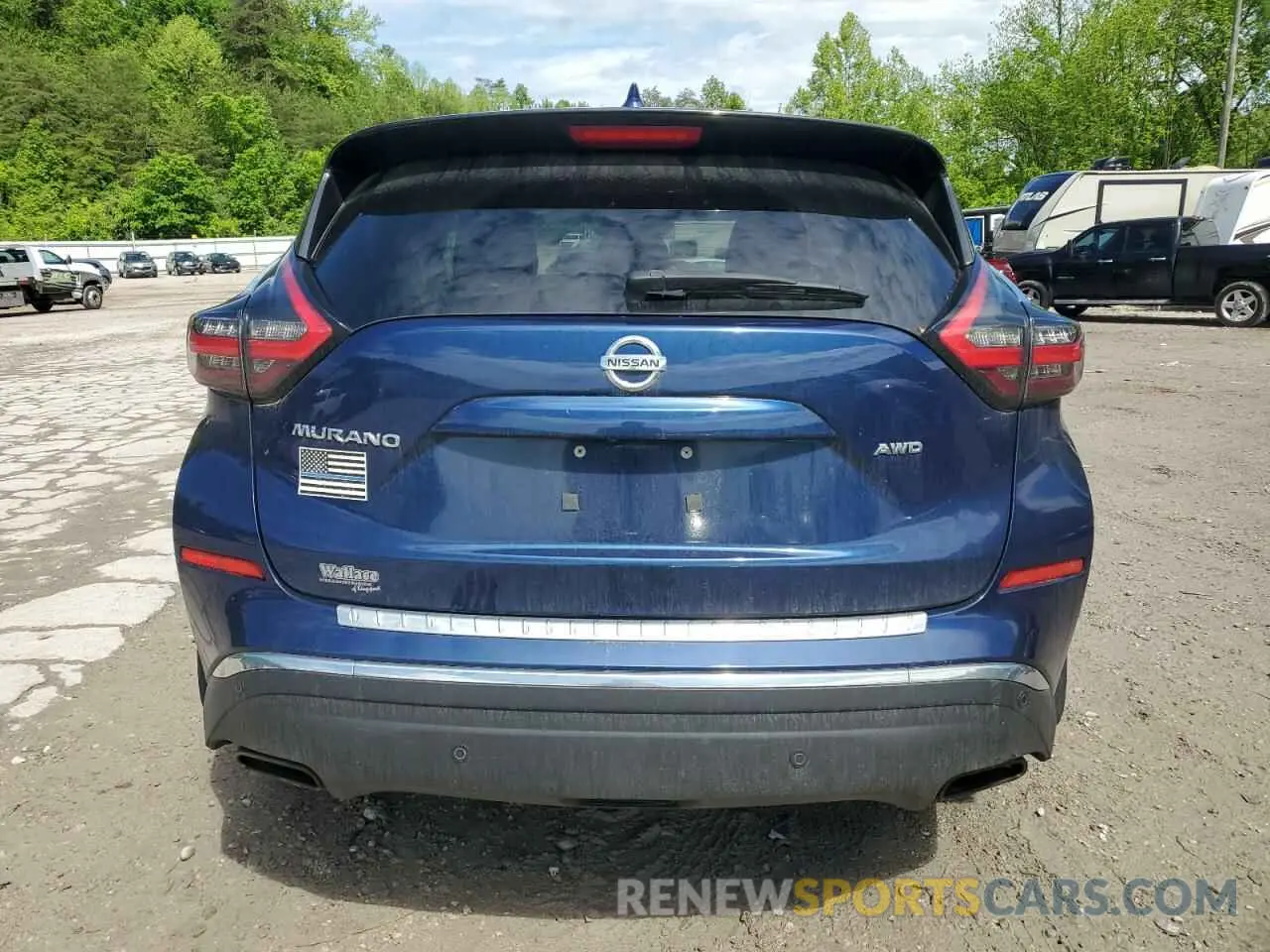 6 fotografías del automóvil dañado 5N1AZ2AS6LN175457 NISSAN MURANO 2020